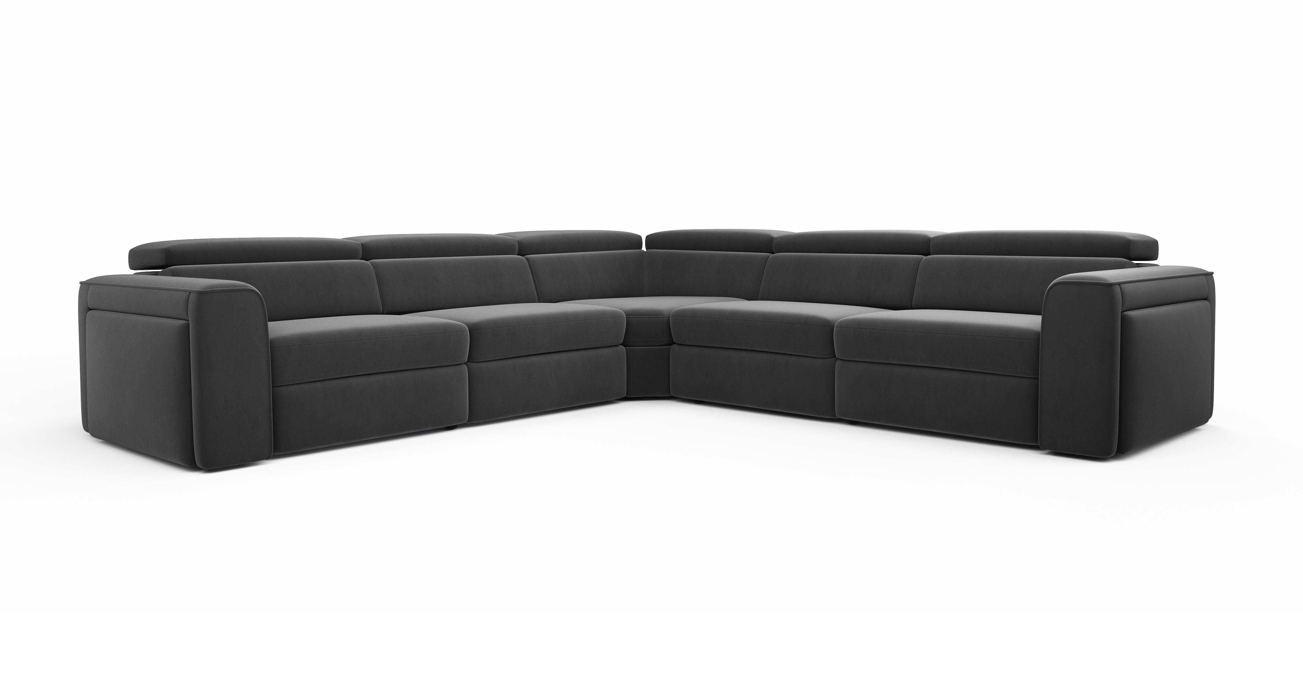 3 Corner 3 Storage Motion Chaise