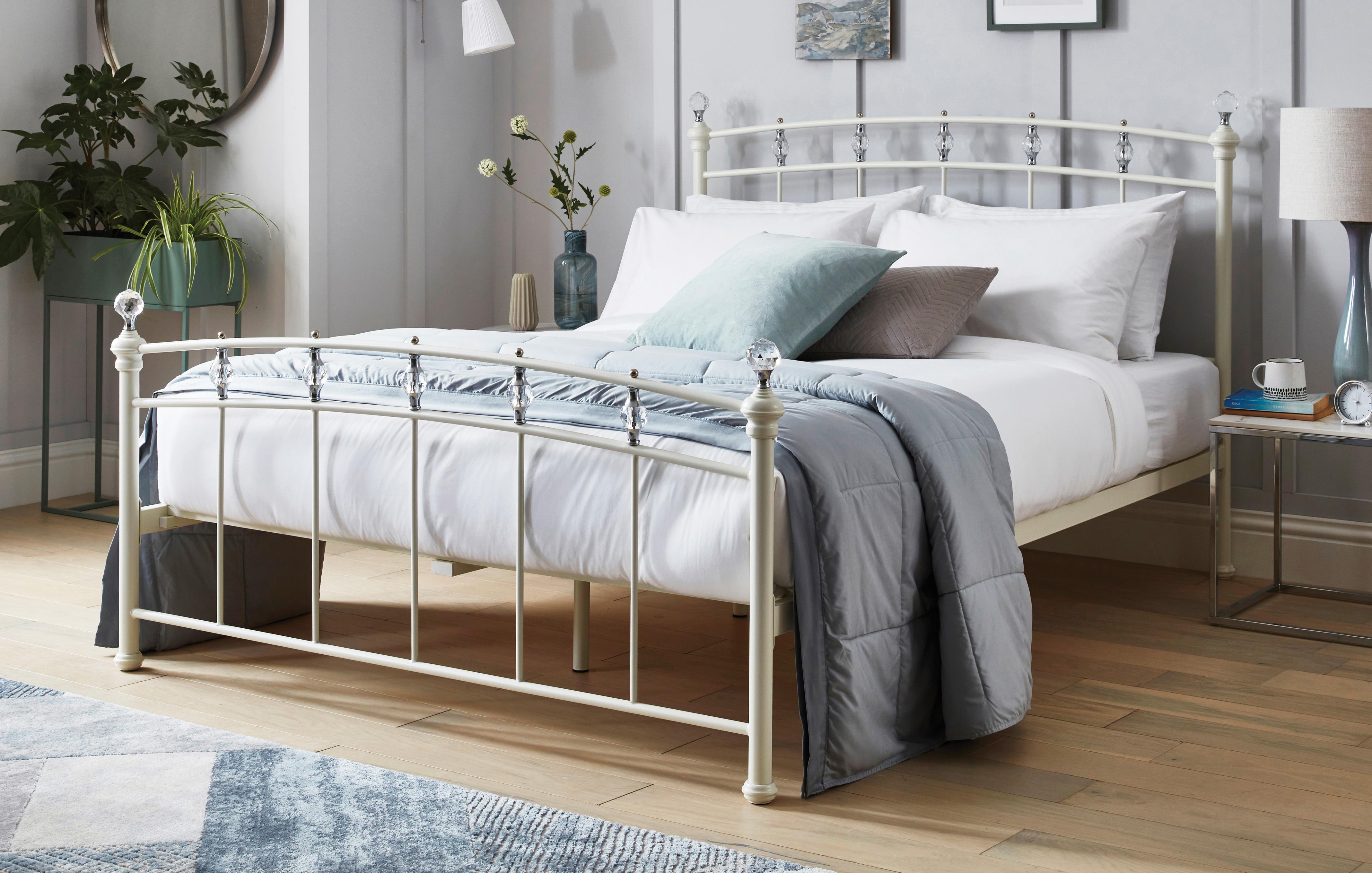 Metal double online beds for sale