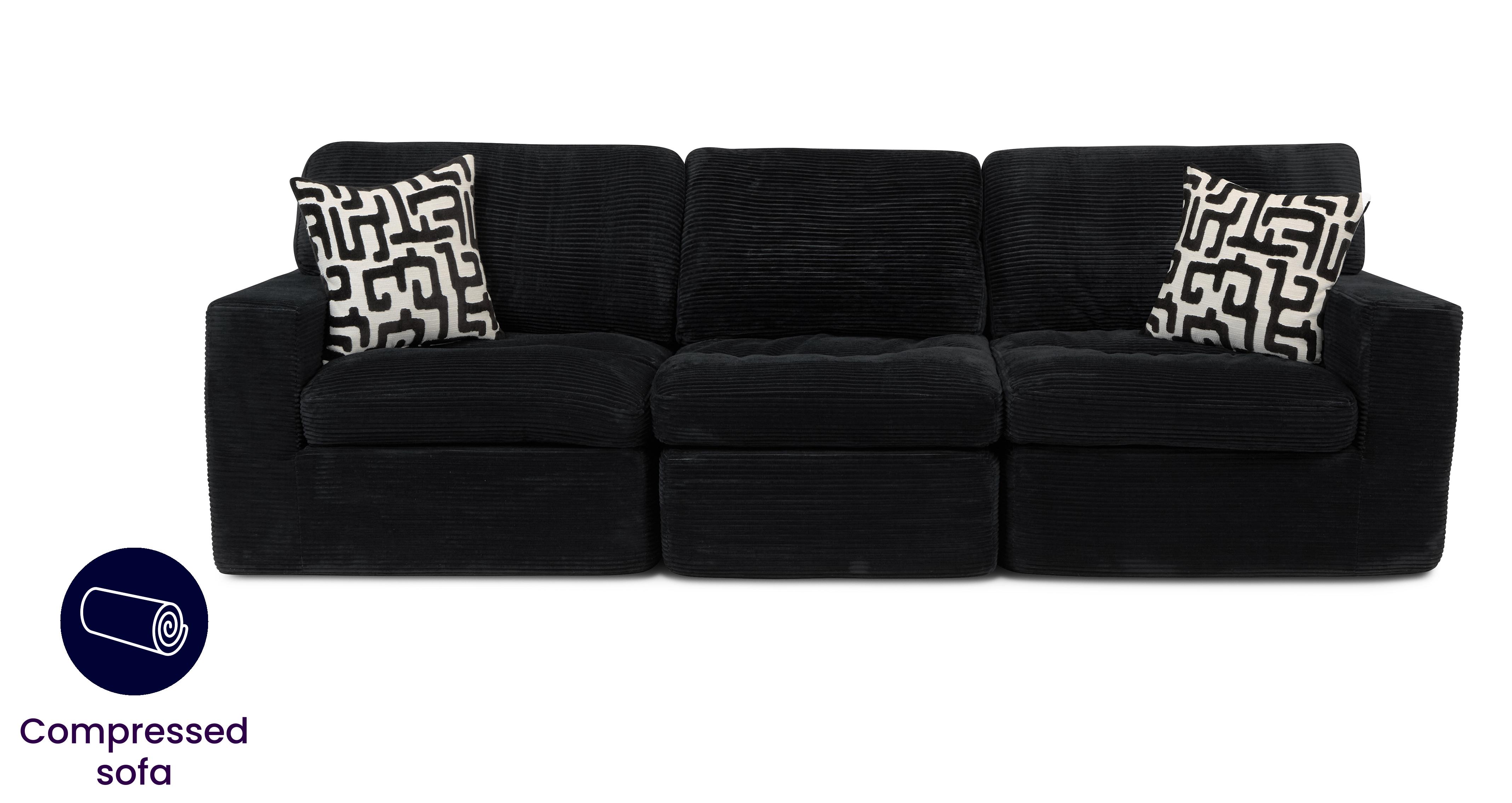 Compressed 3 Seater Sofa