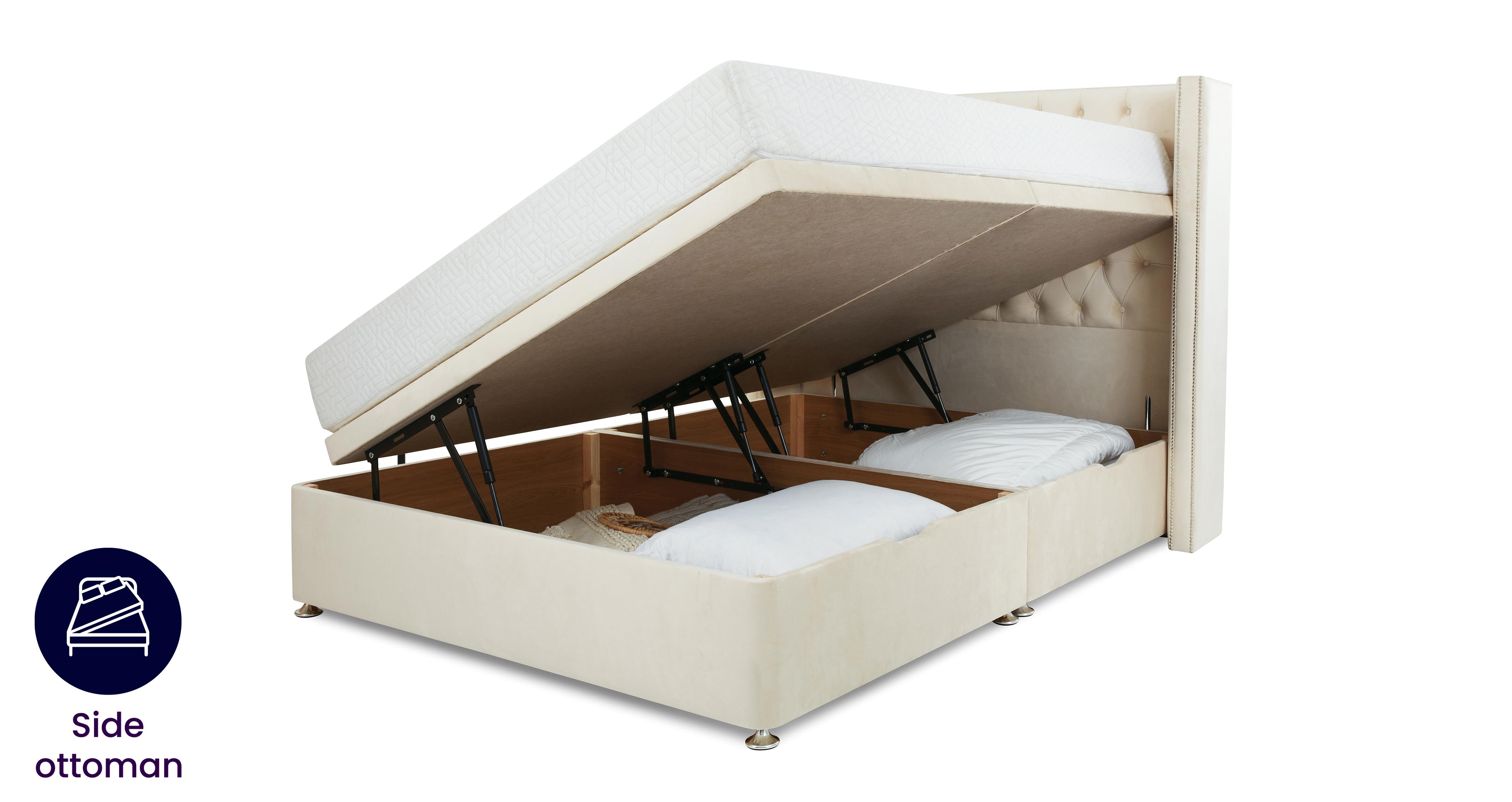 Double Ottoman Bedframe