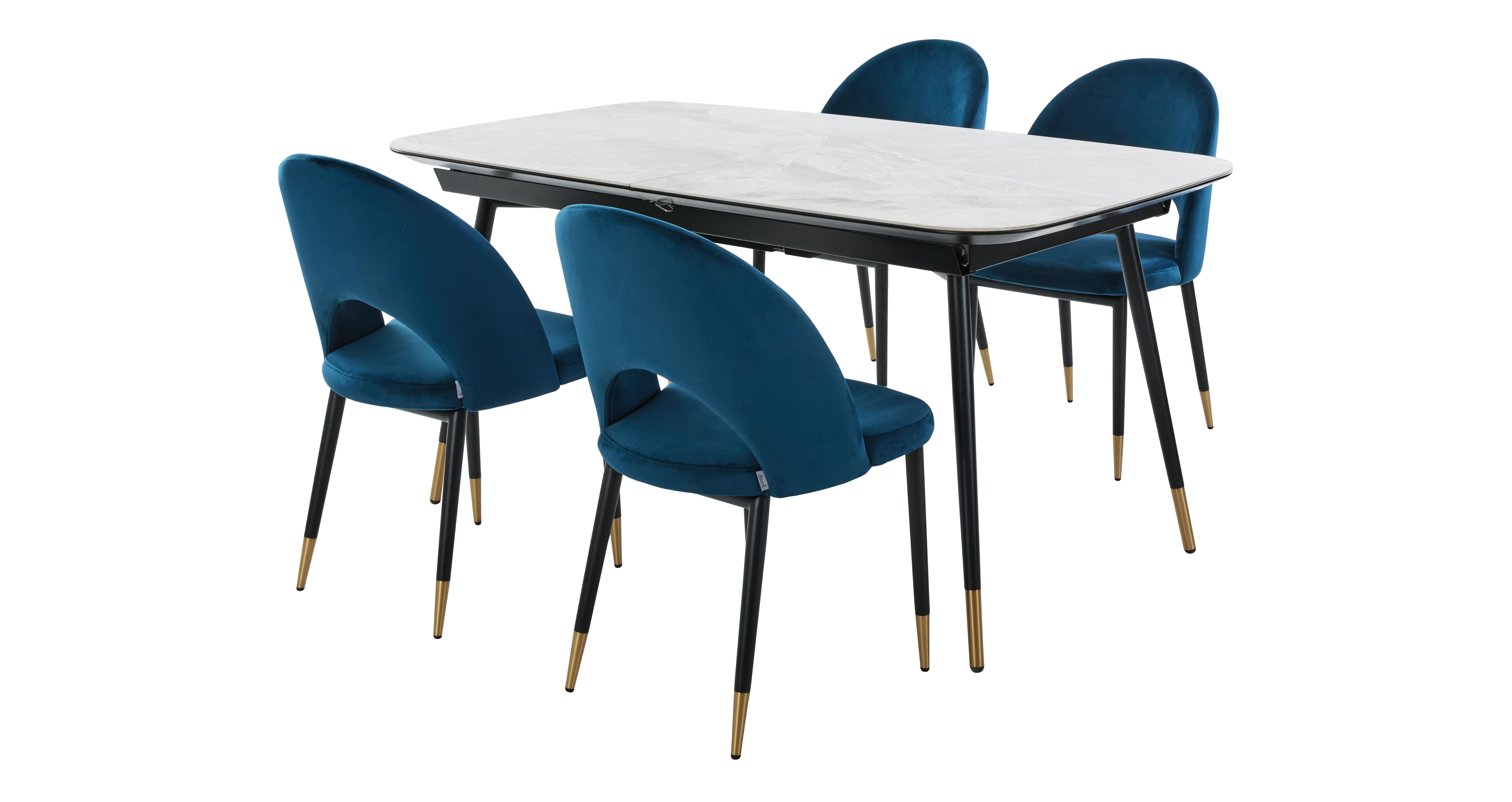 Dining Table Set Table and 4 Chairs