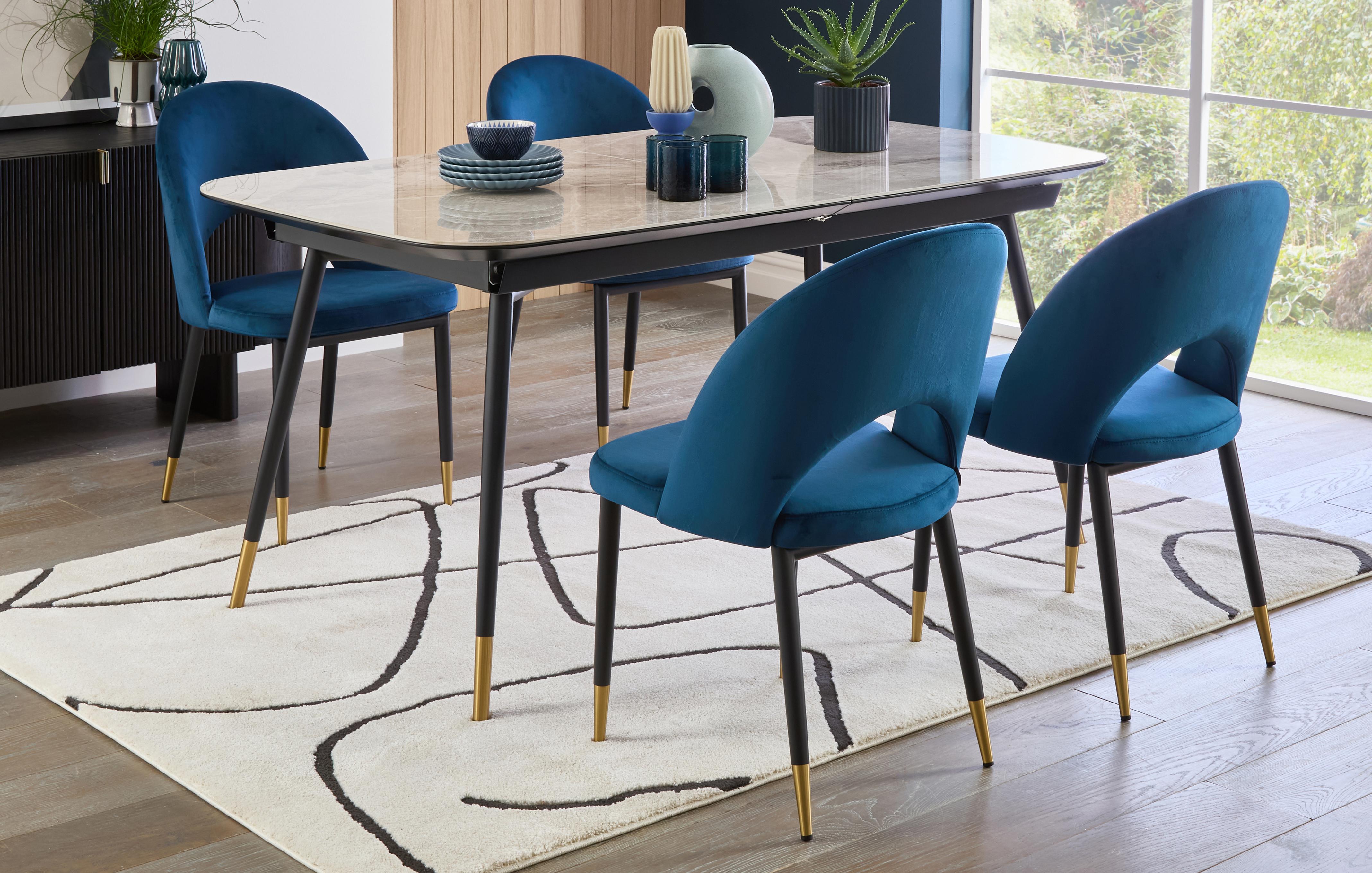 Blue Dining Table List Of The Best Dining Table Design And Trends Of