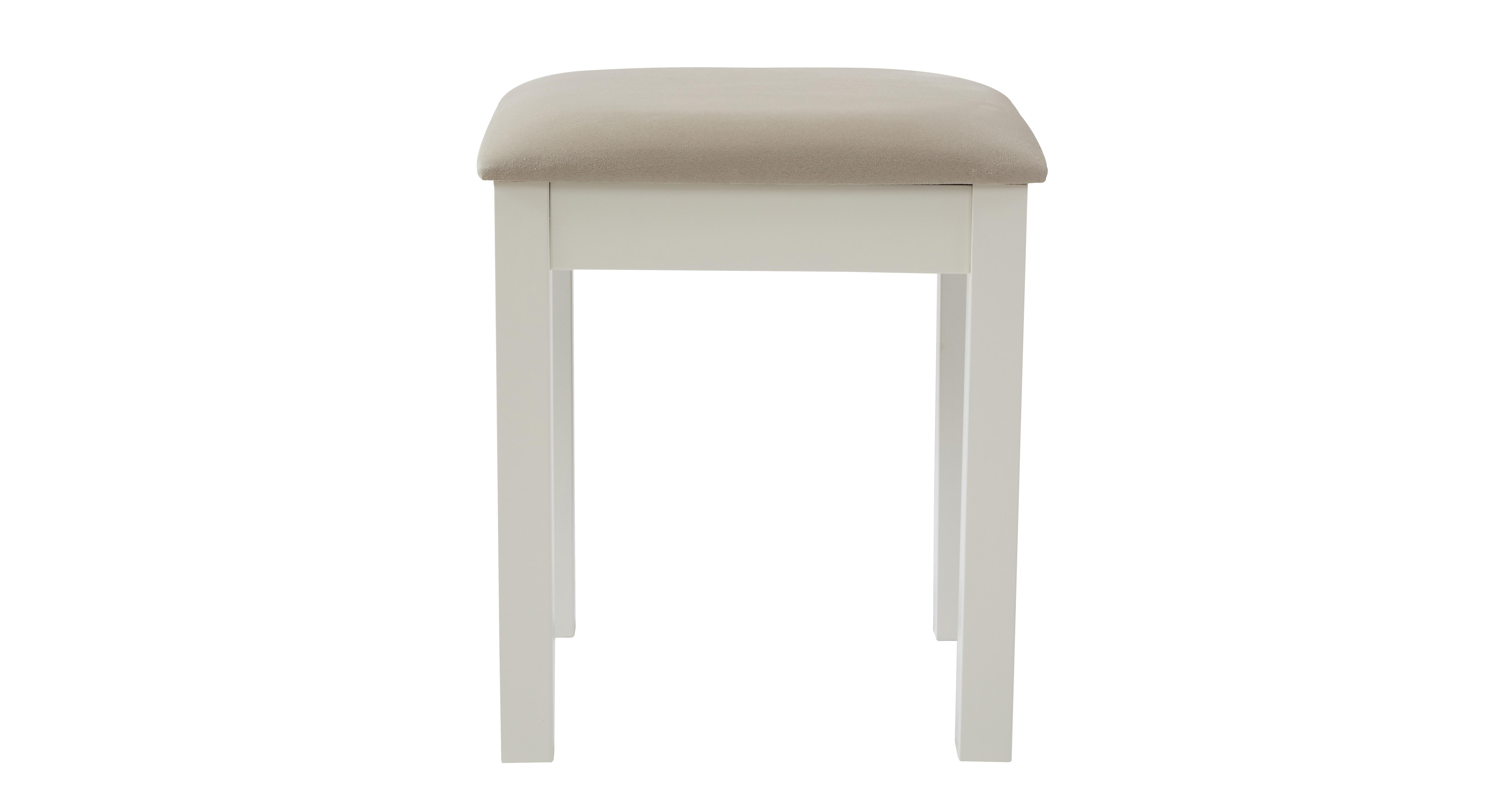 DFS Dressing Table Stool Algarve Stool Fabric