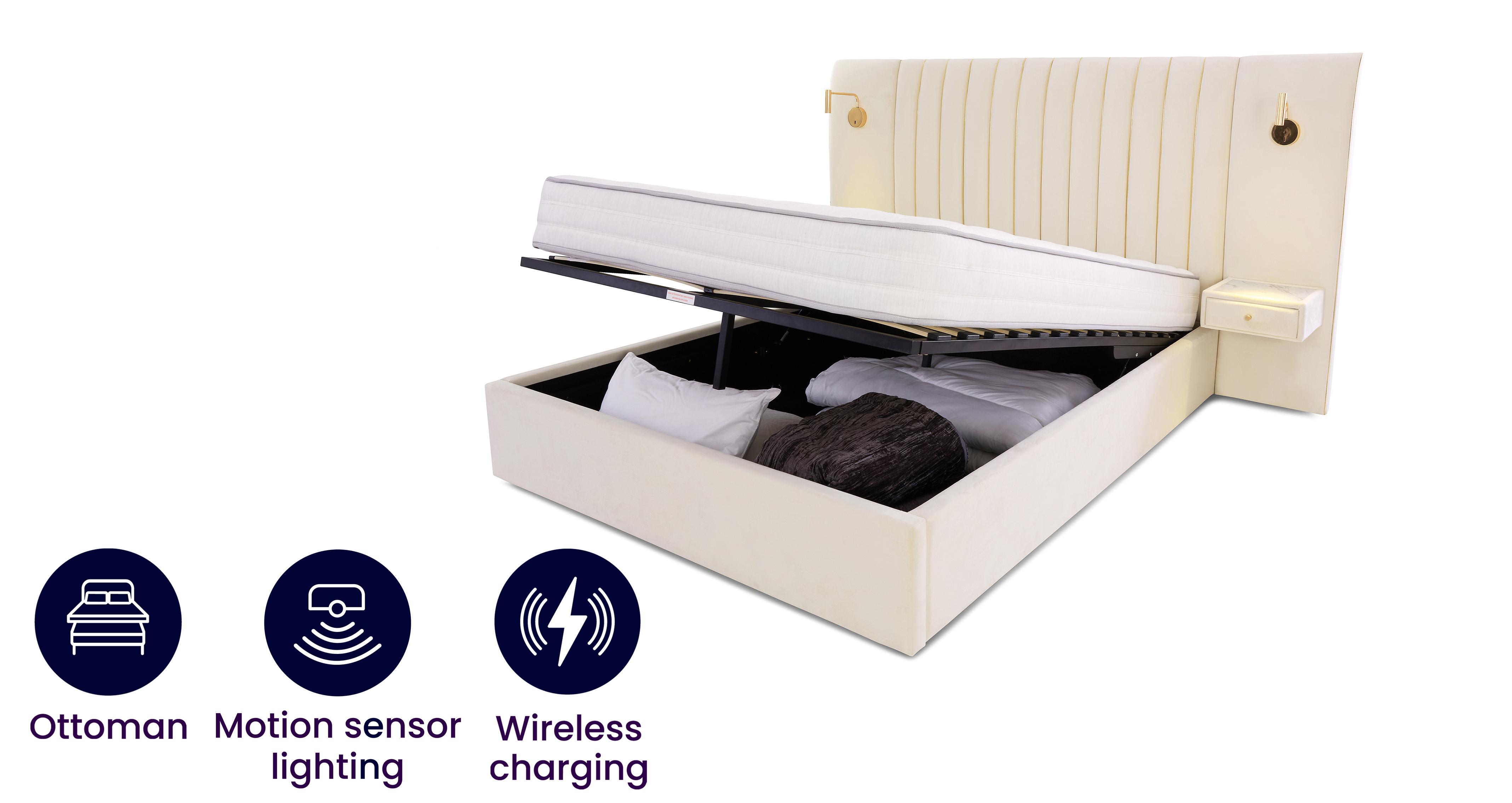 Double Ottoman Bed