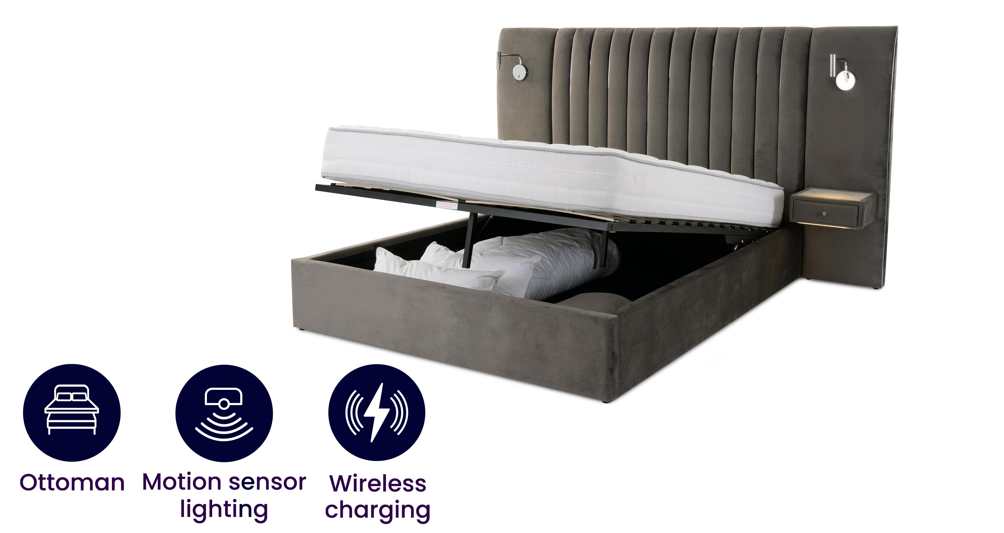Double Ottoman Bed