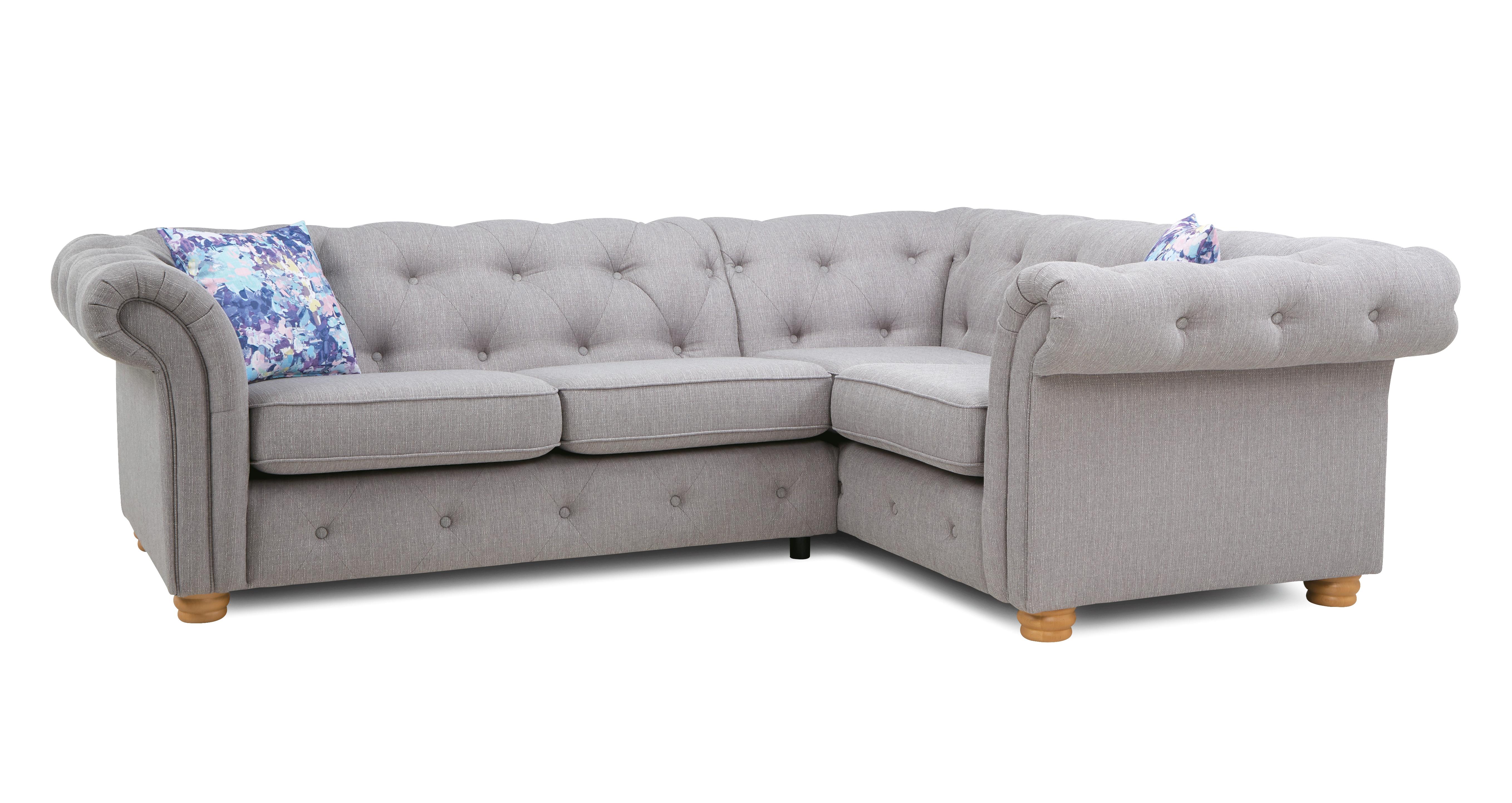 Amour Left Hand Facing Arm 2 Seater Corner Opera Dfs