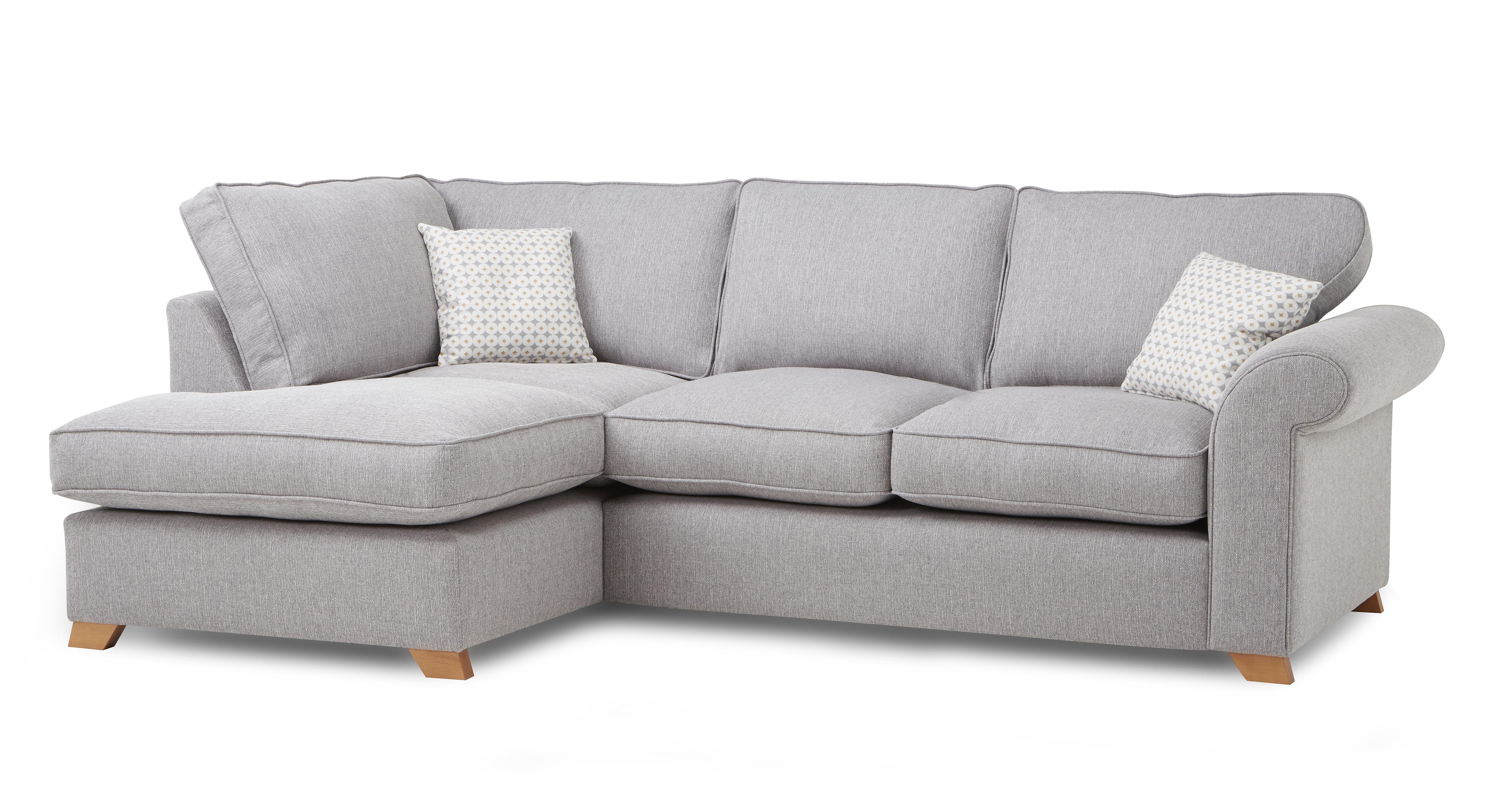 grey corner couch sofa bed