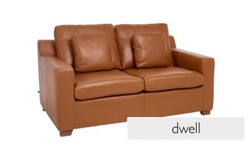 Leather 2 Seater Sofa Bed
