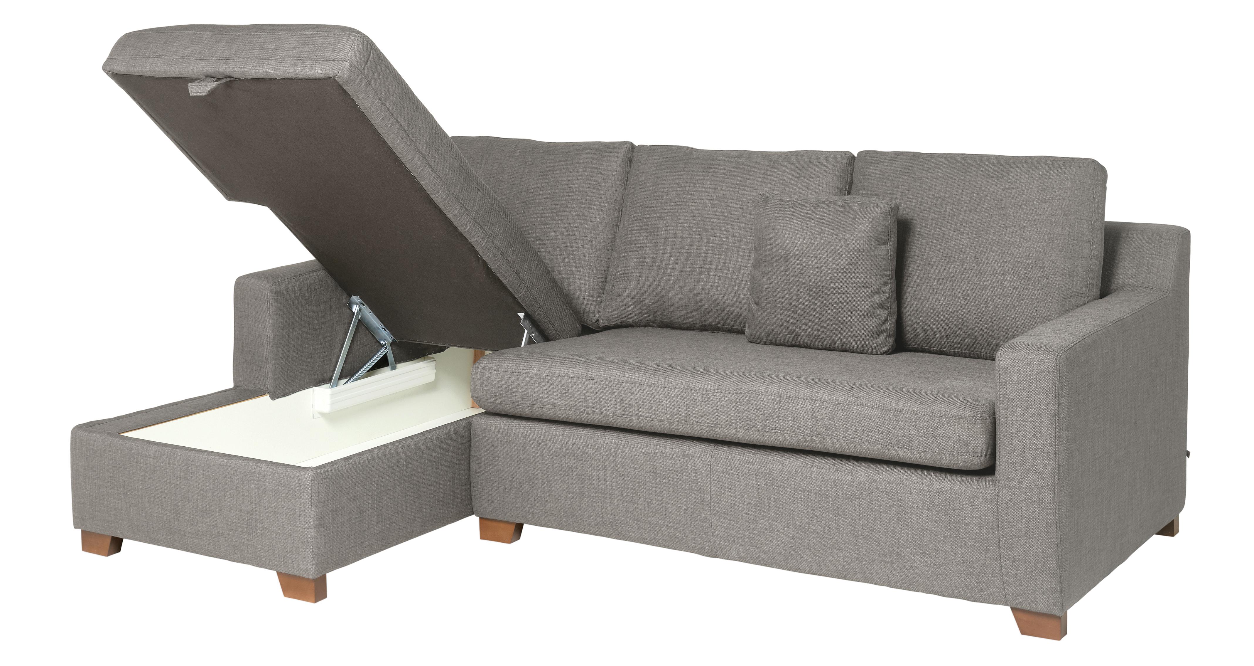 Kent sofa deals chaise with storage