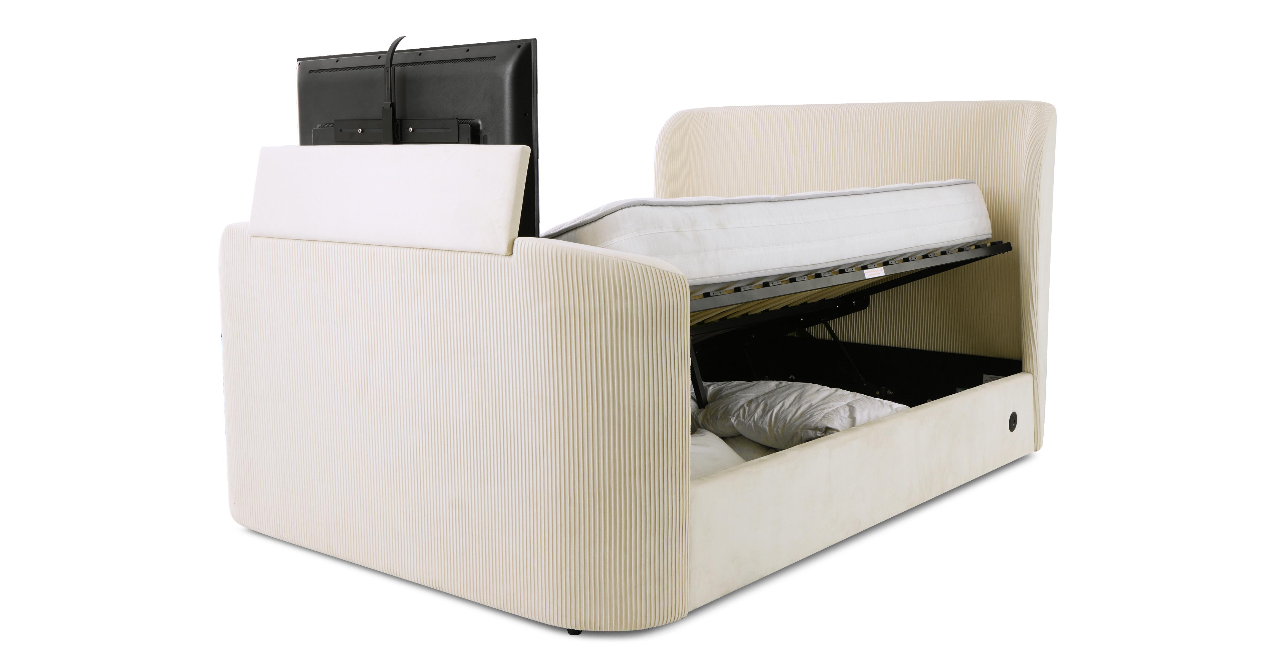 TV Ottoman King Bed