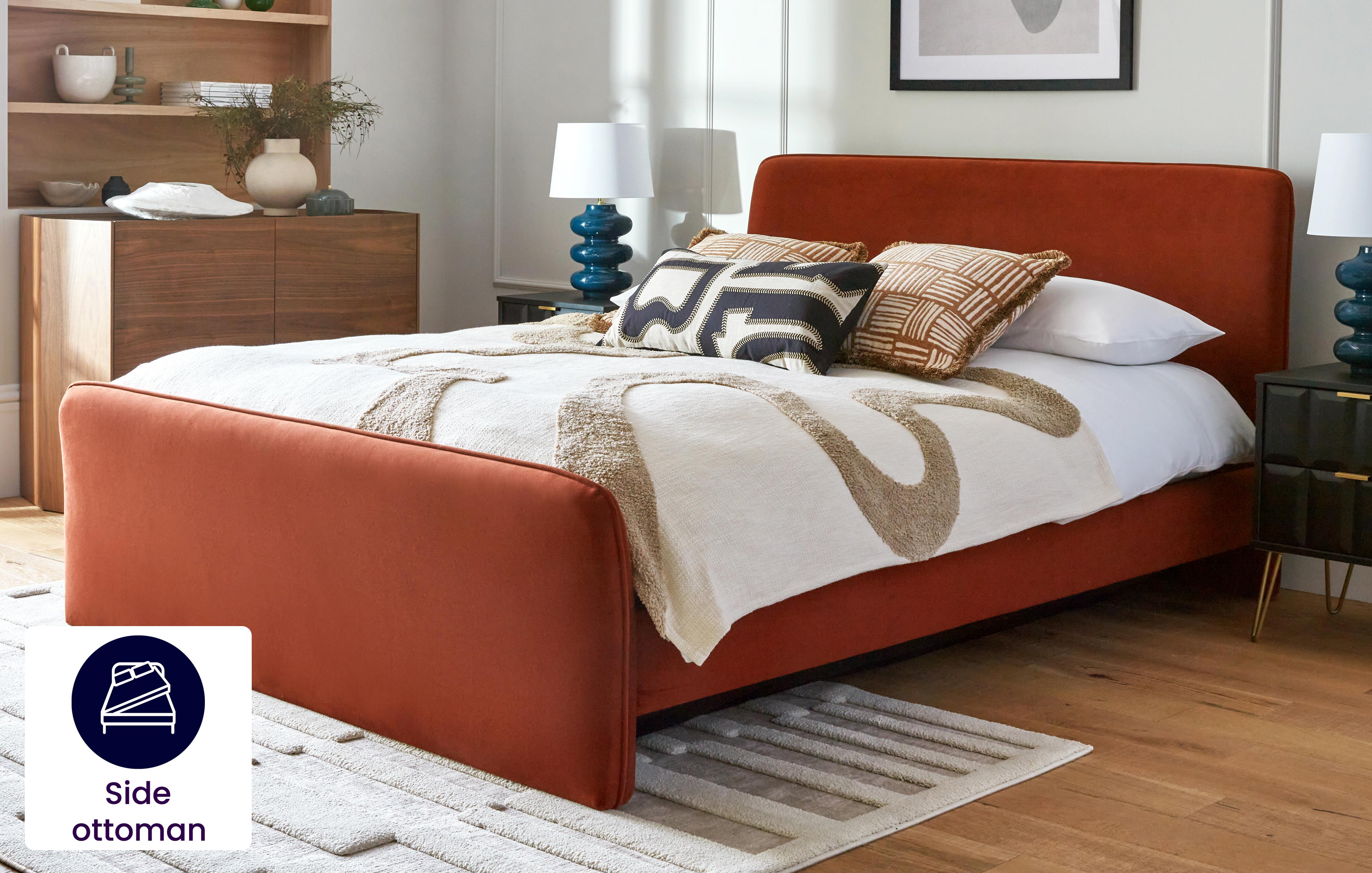Double Ottoman Bedframe