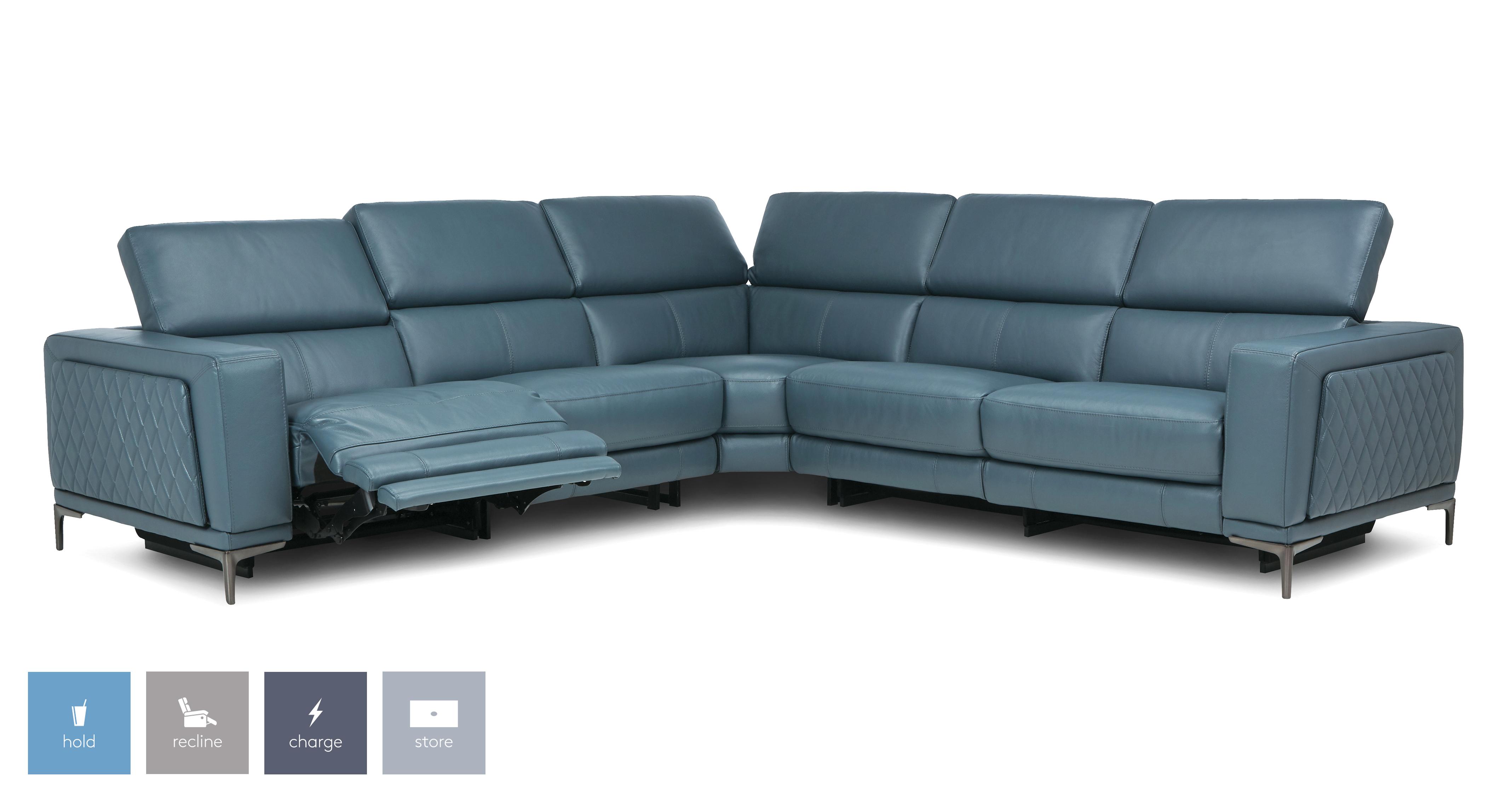 Ascent Option A Right Hand Facing 2 5 Corner 2 Power Recliner | DFS