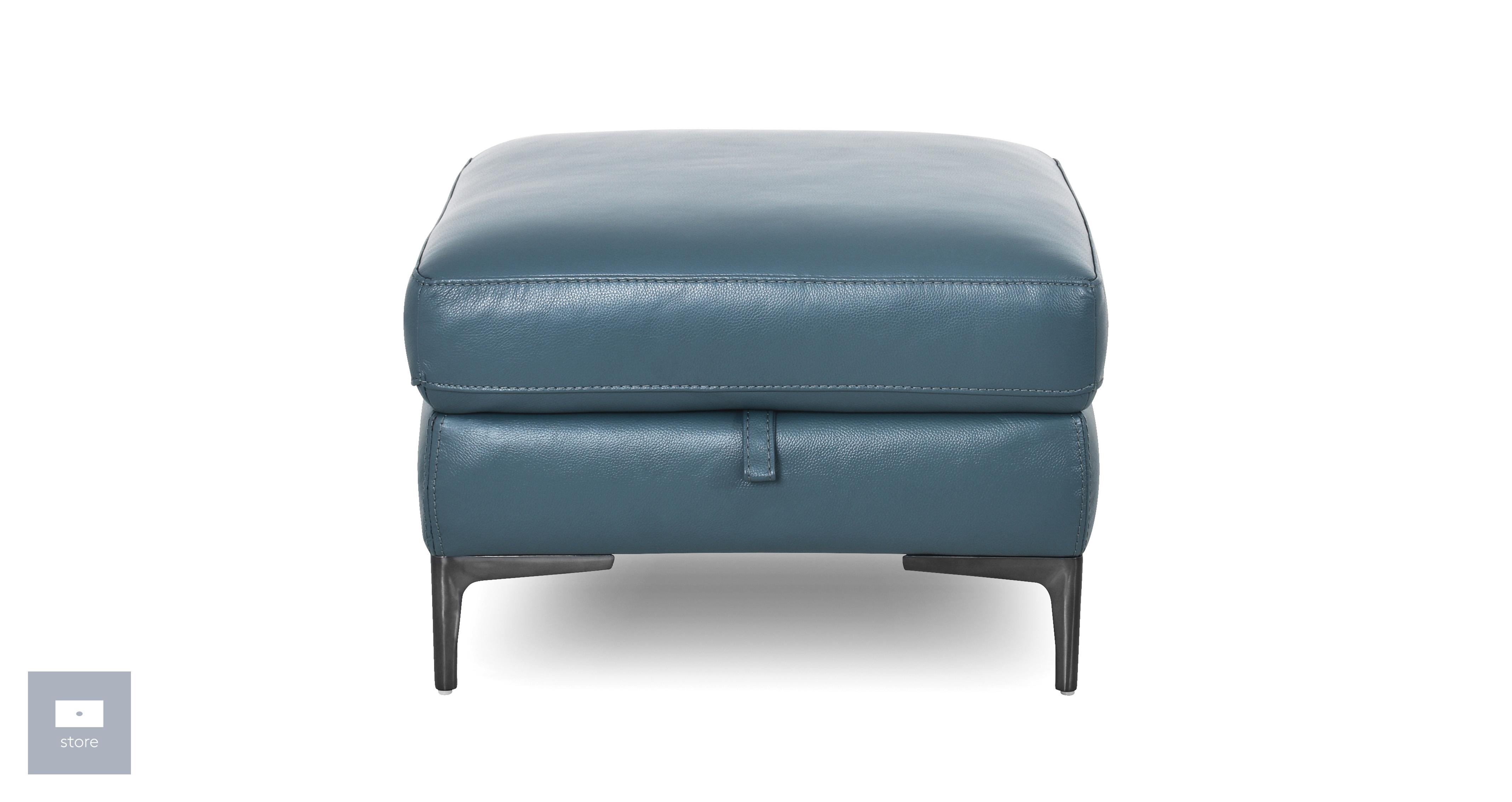 Dfs leather online footstool