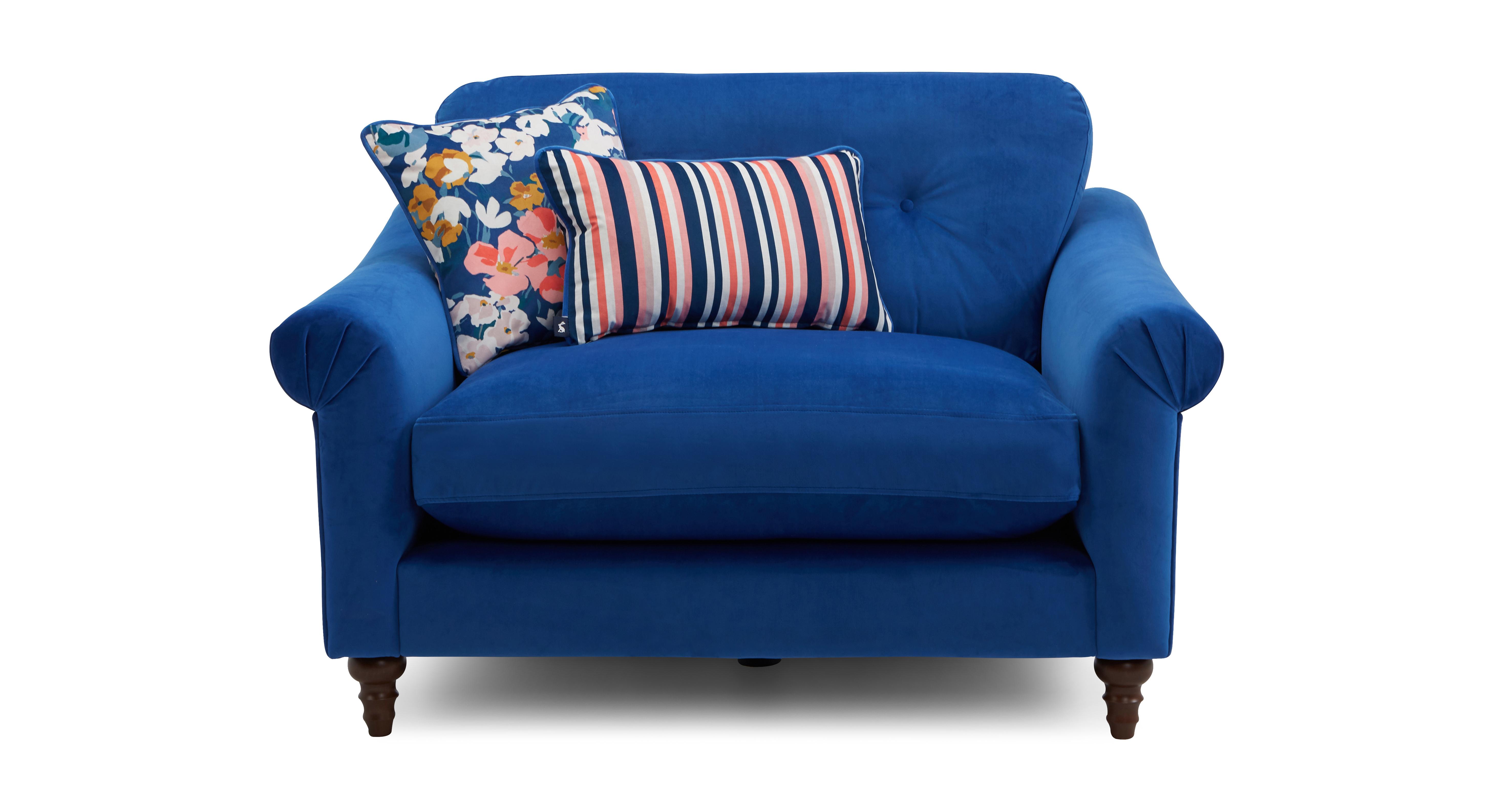 Navy best sale snuggle chair