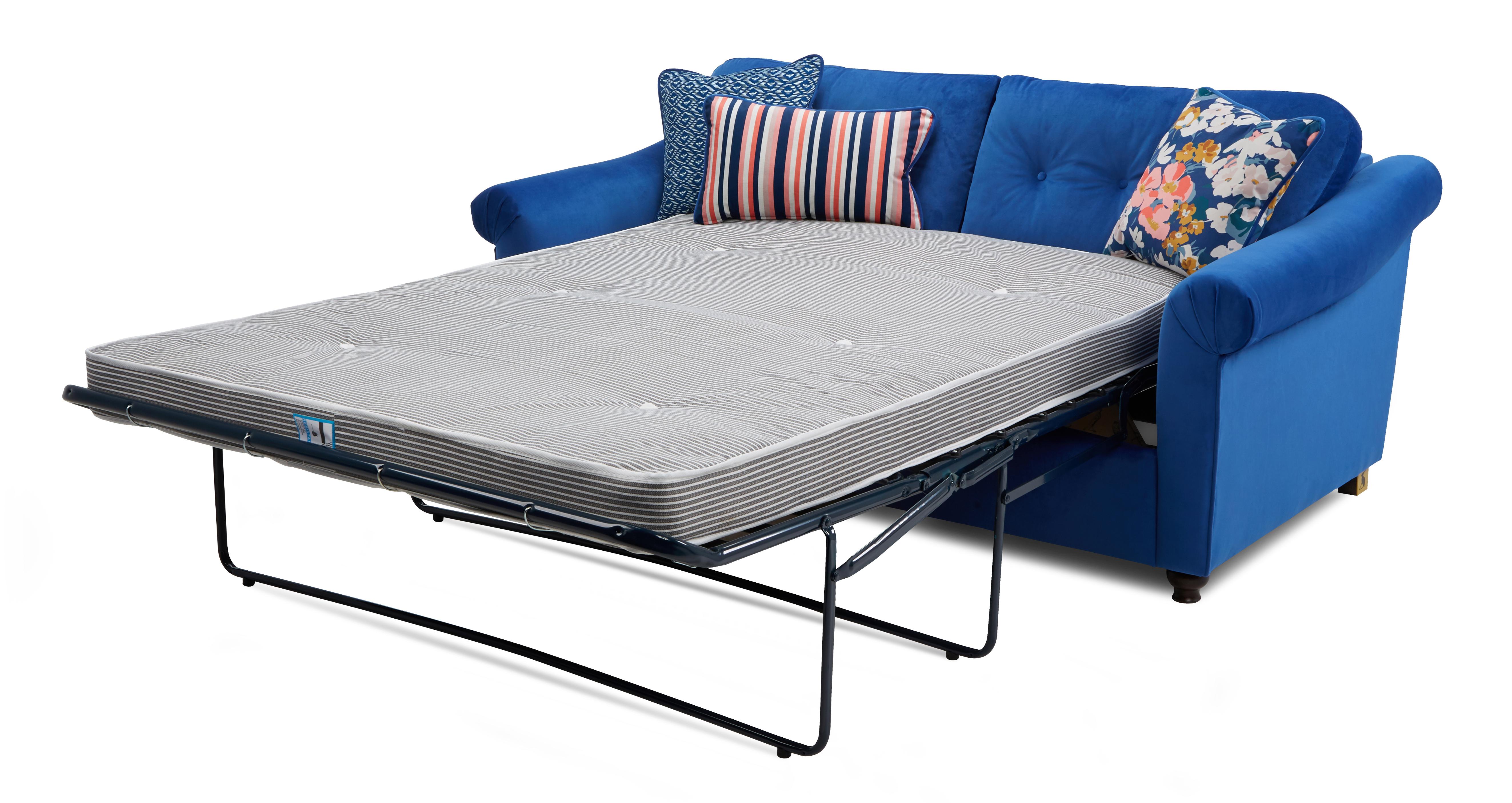 Ashwicke Velvet 3 Seater Deluxe Sofa Bed Ashwicke Velvet ...