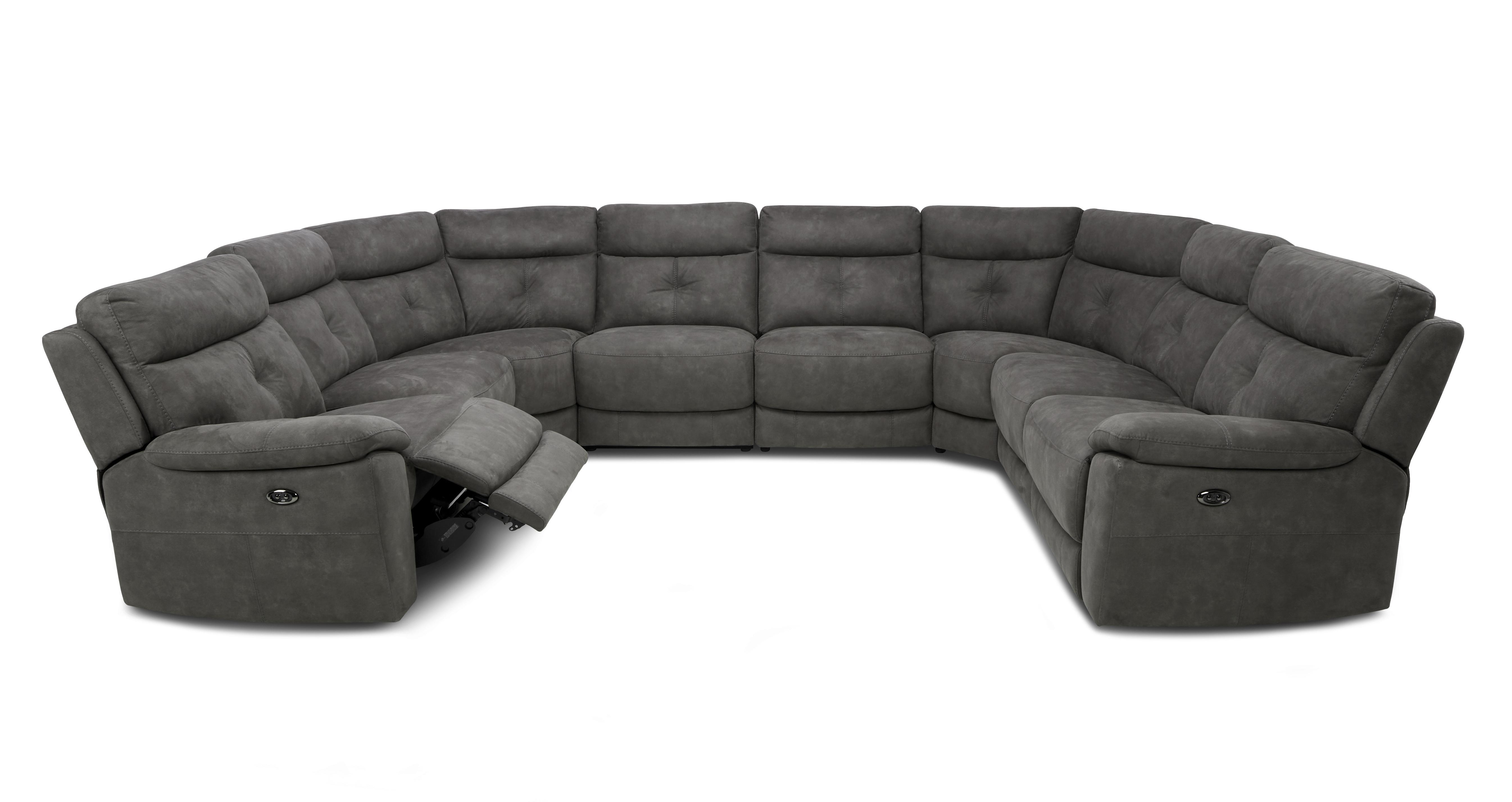Atara Option O Power 8 Piece U Shape Sofa Arizona Dfs