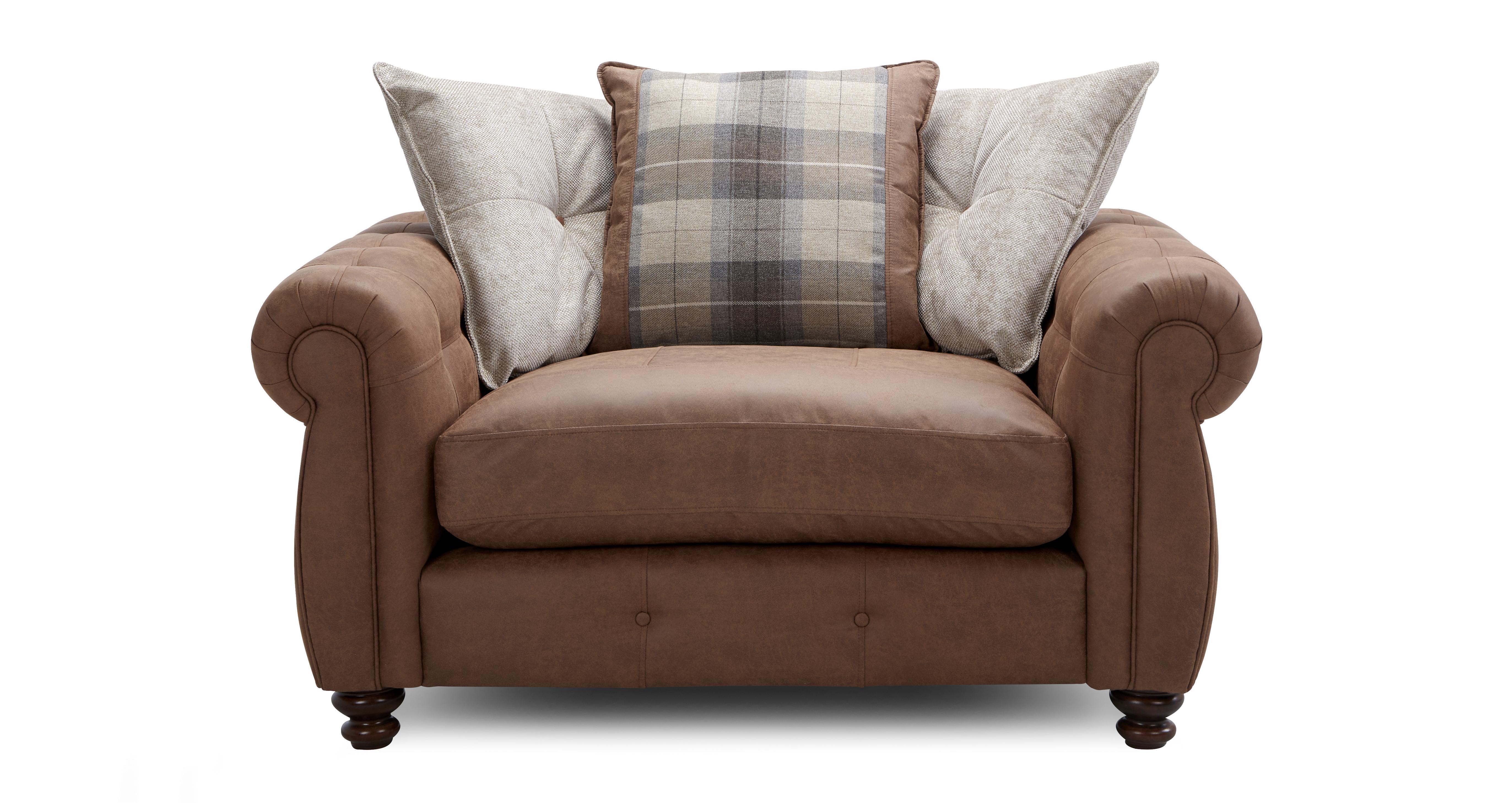 Augustus Pillow Back Cuddler Sofa Dfs