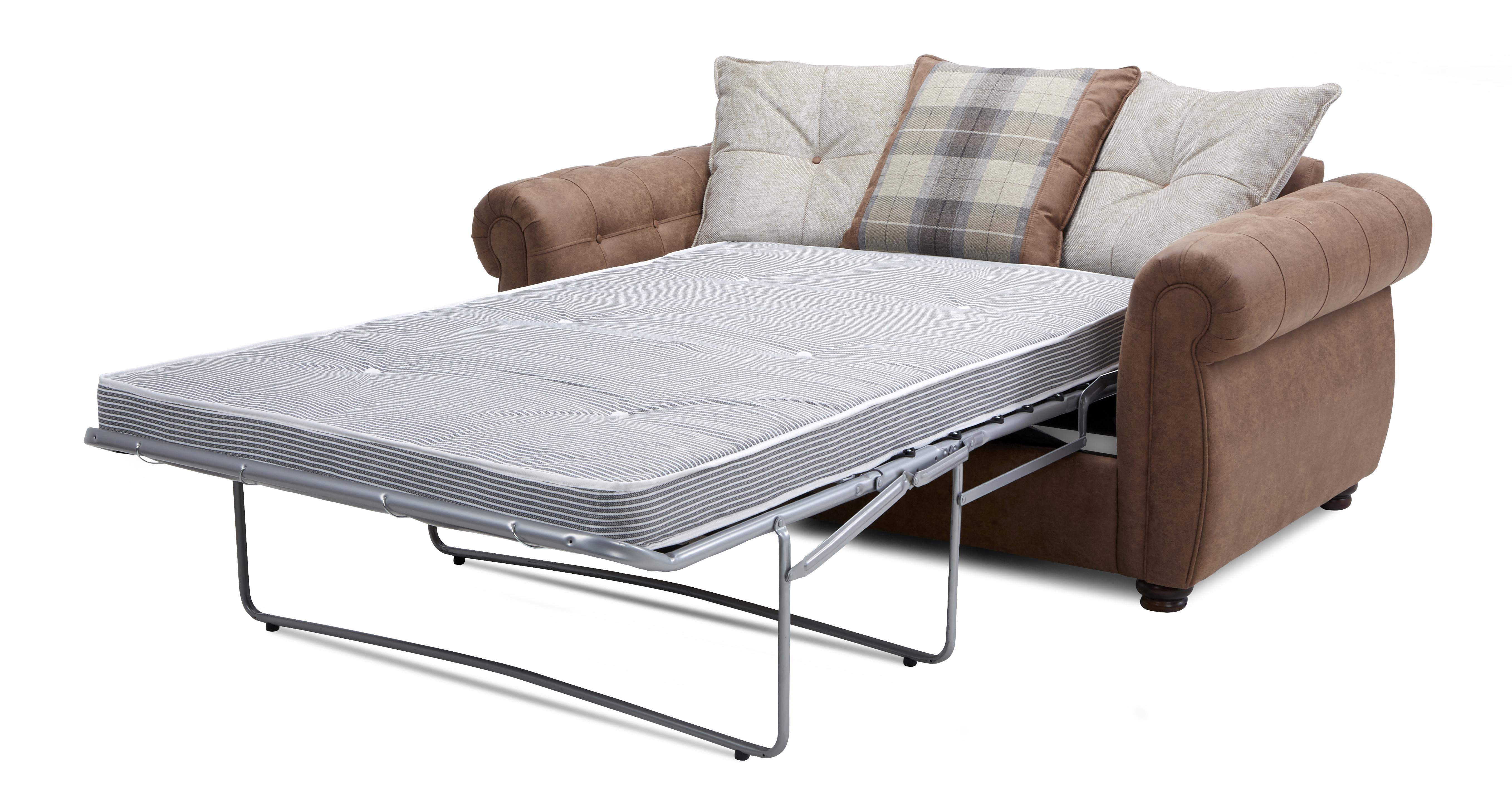 Augustus Pillow Back 2 Seater Deluxe Sofa Bed Dfs