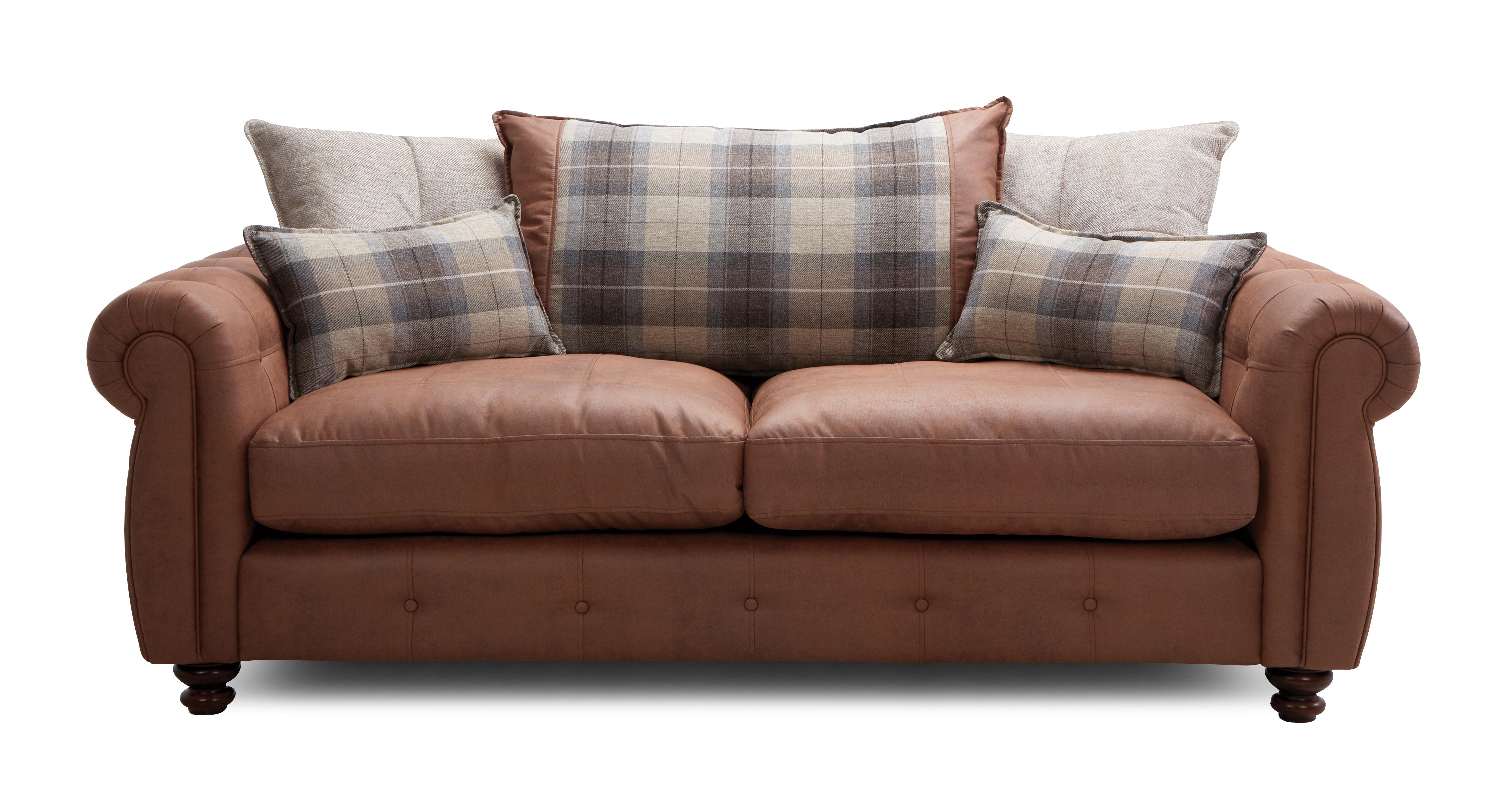 Augustus Pillow Back 3 Seater Sofa Dfs