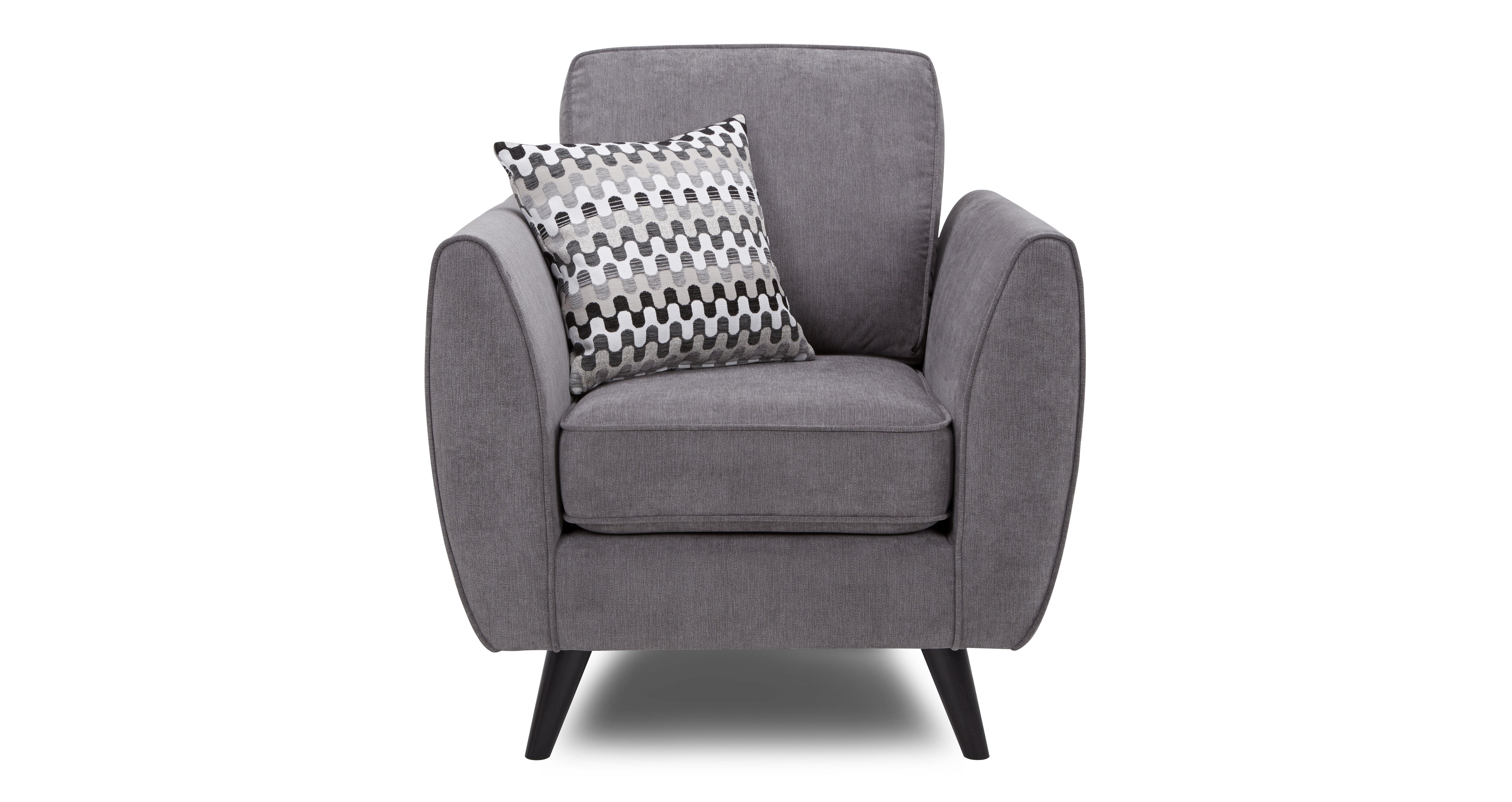 Dfs grey store chair