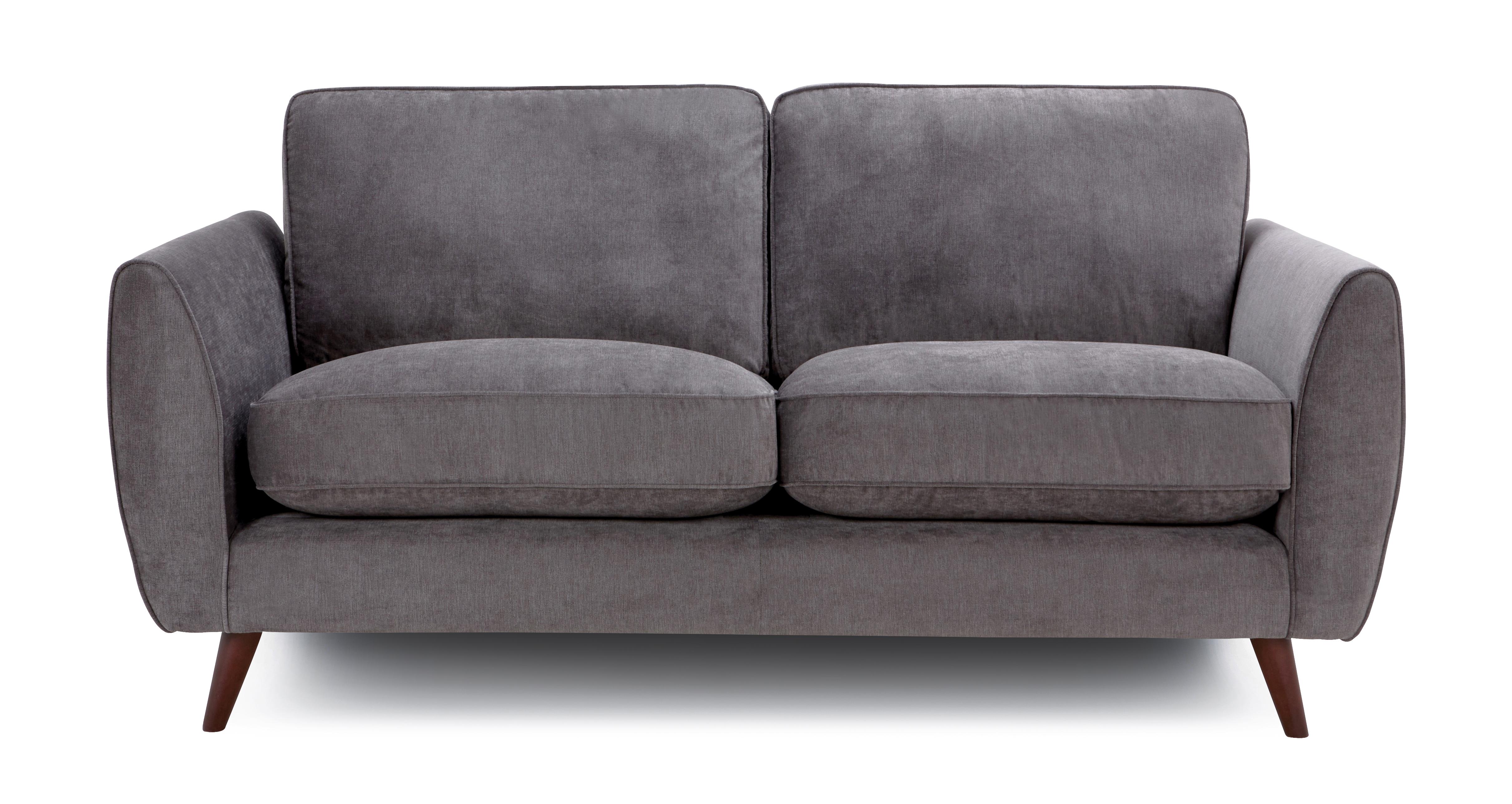 Dfs grey deals and black sofa