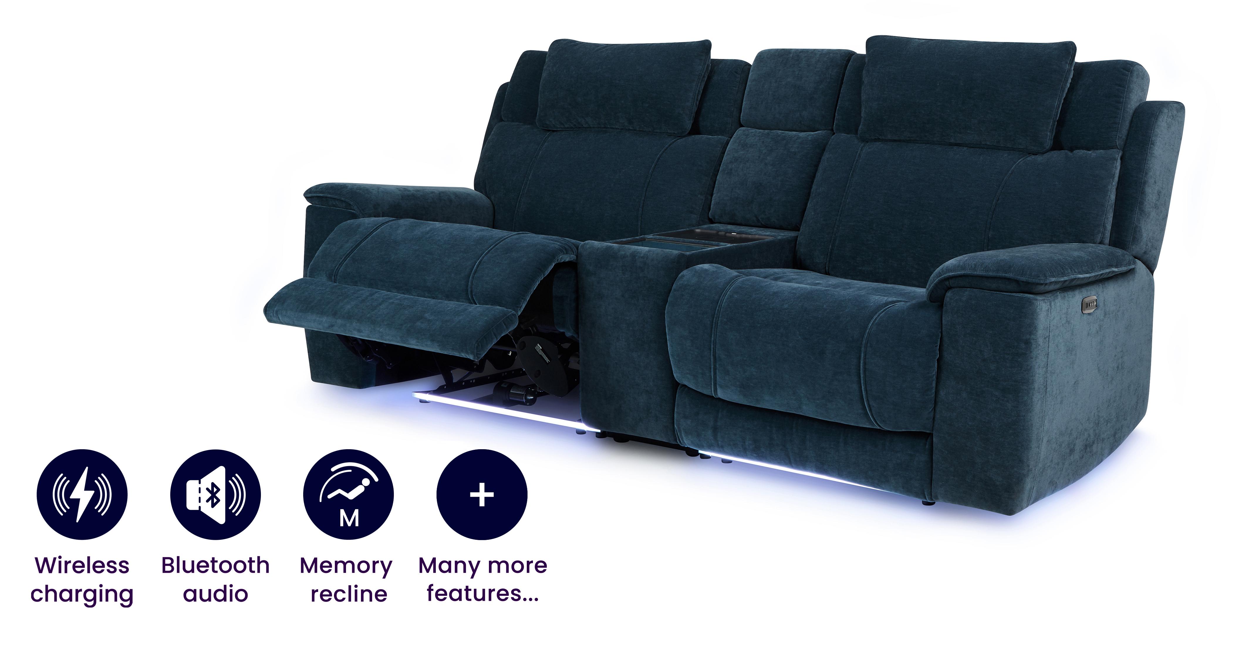 Large 2 Seat Power Screen Sofa