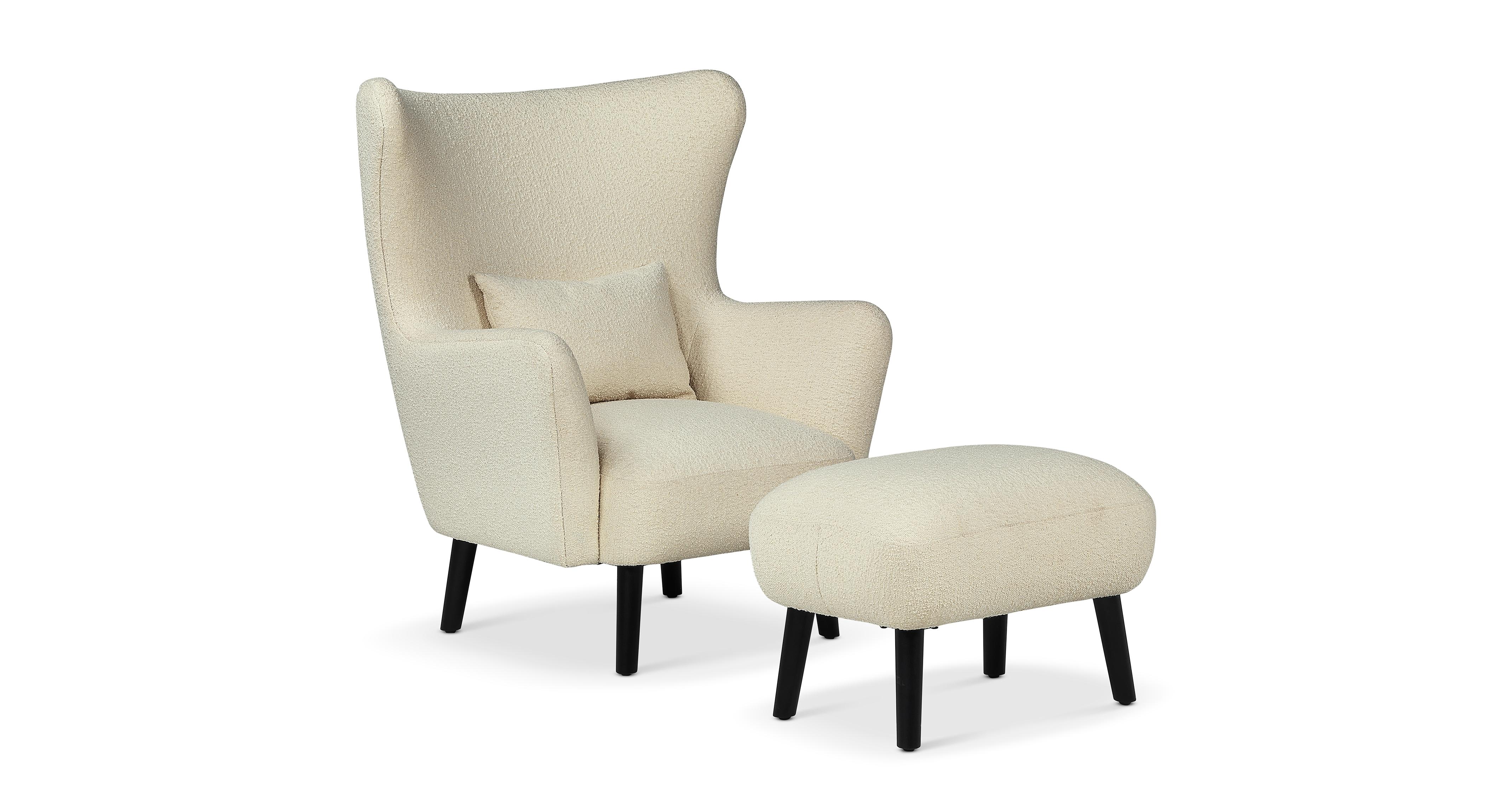 Baez Accent Chair Footstool DFS