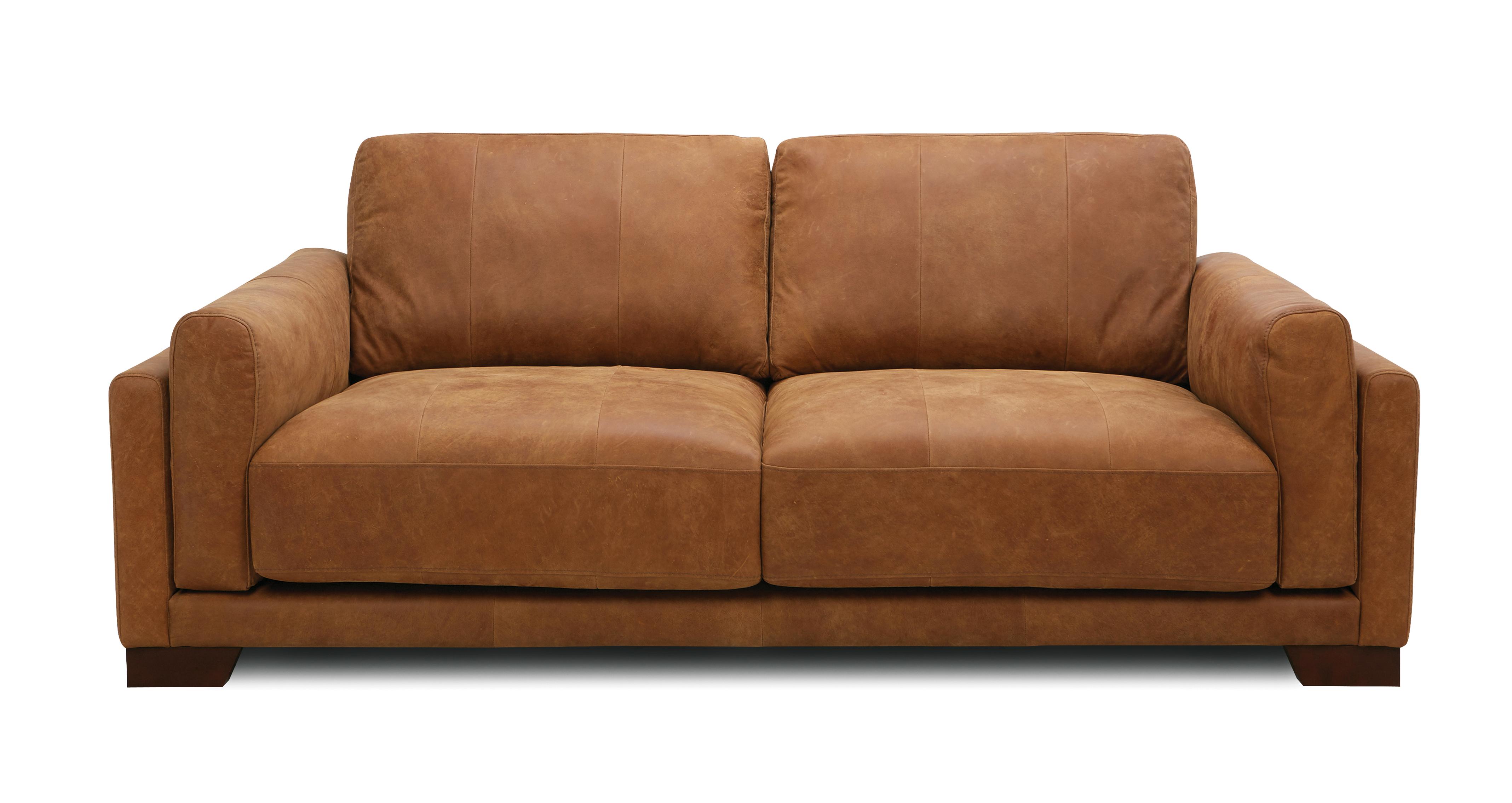 Dfs sofa tan deals leather