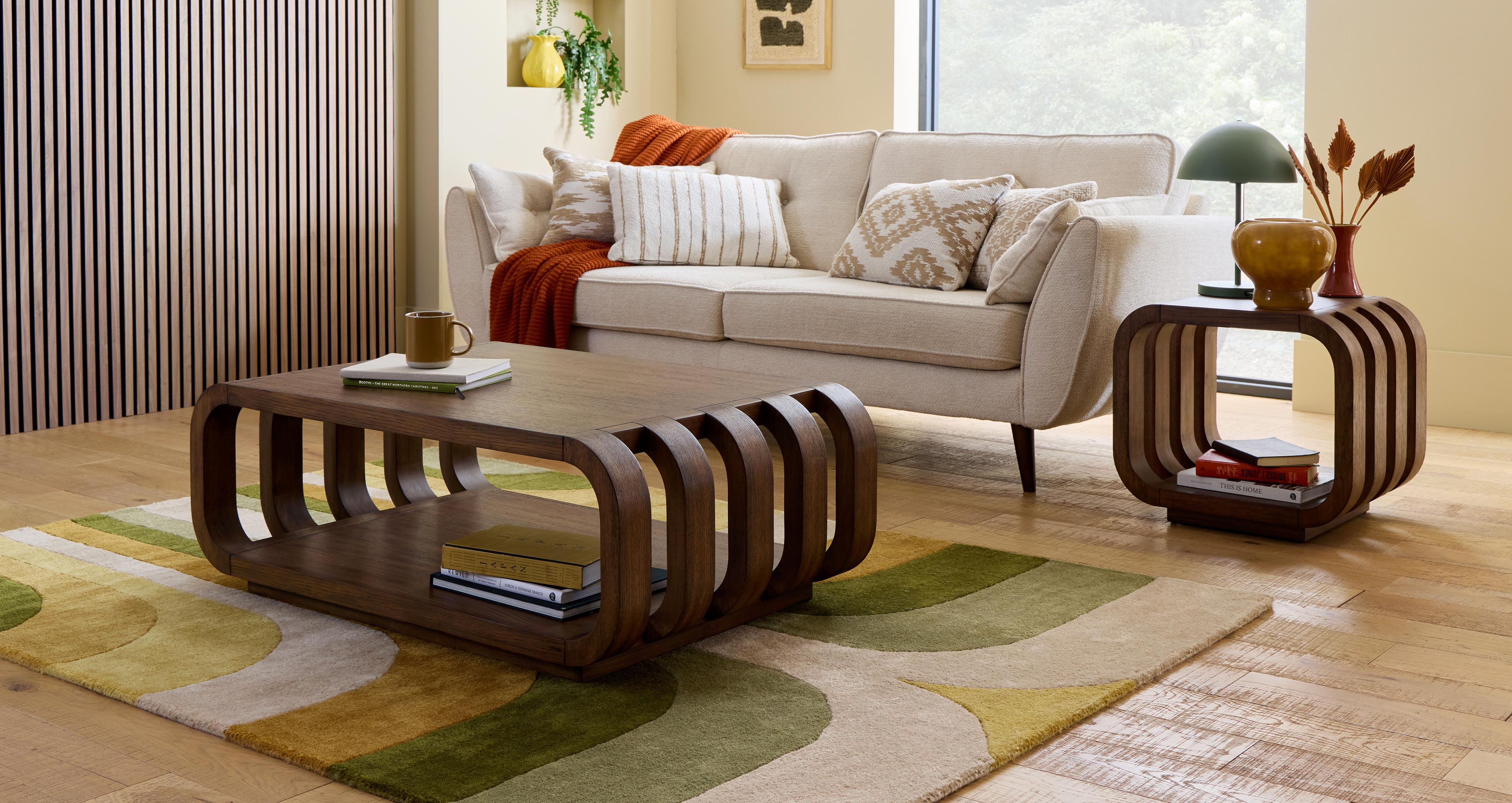 Ballota Coffee Table in Ballota Walnut