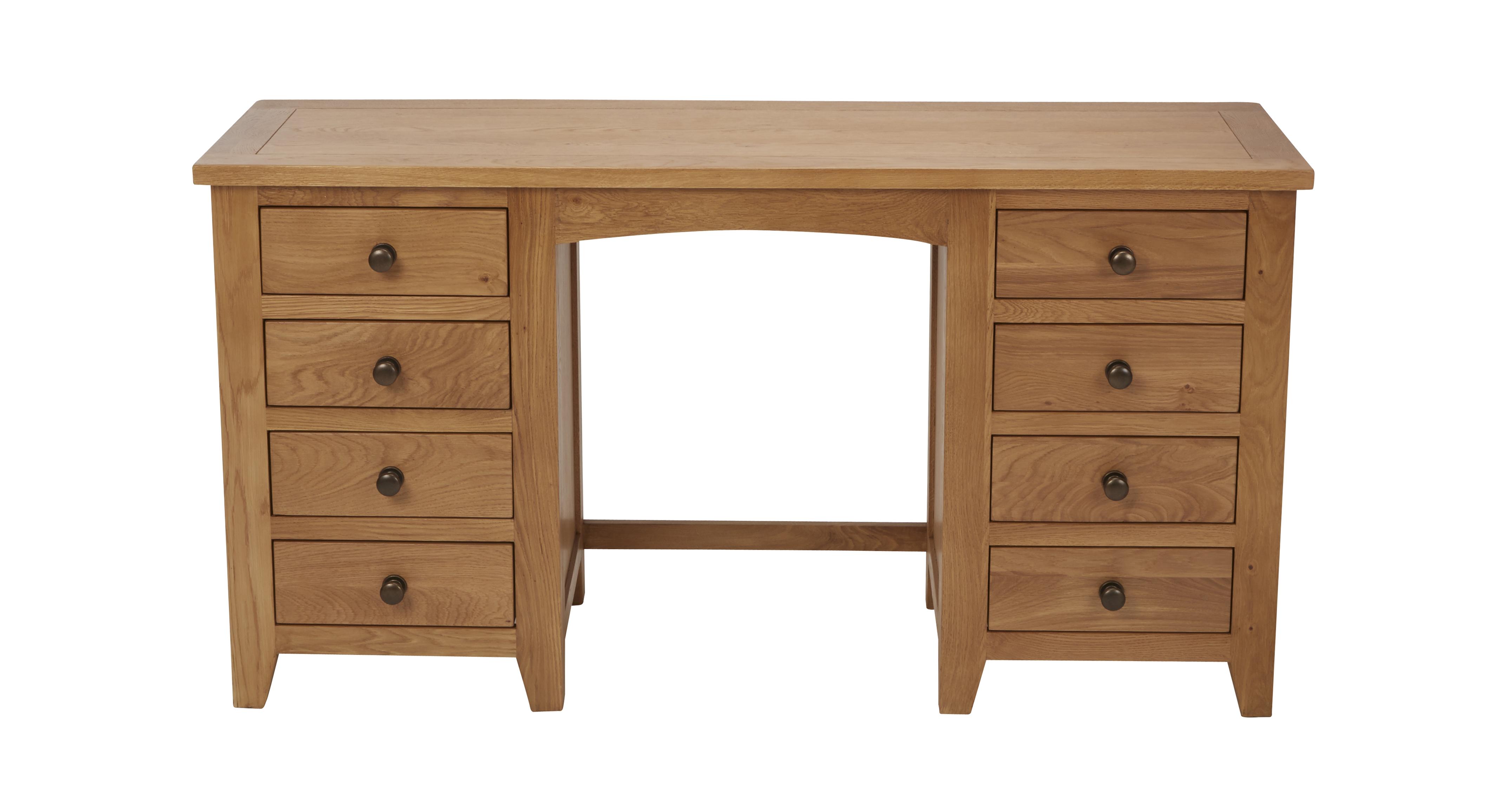Barnhouse Double Pedestal Dressing Table Dfs