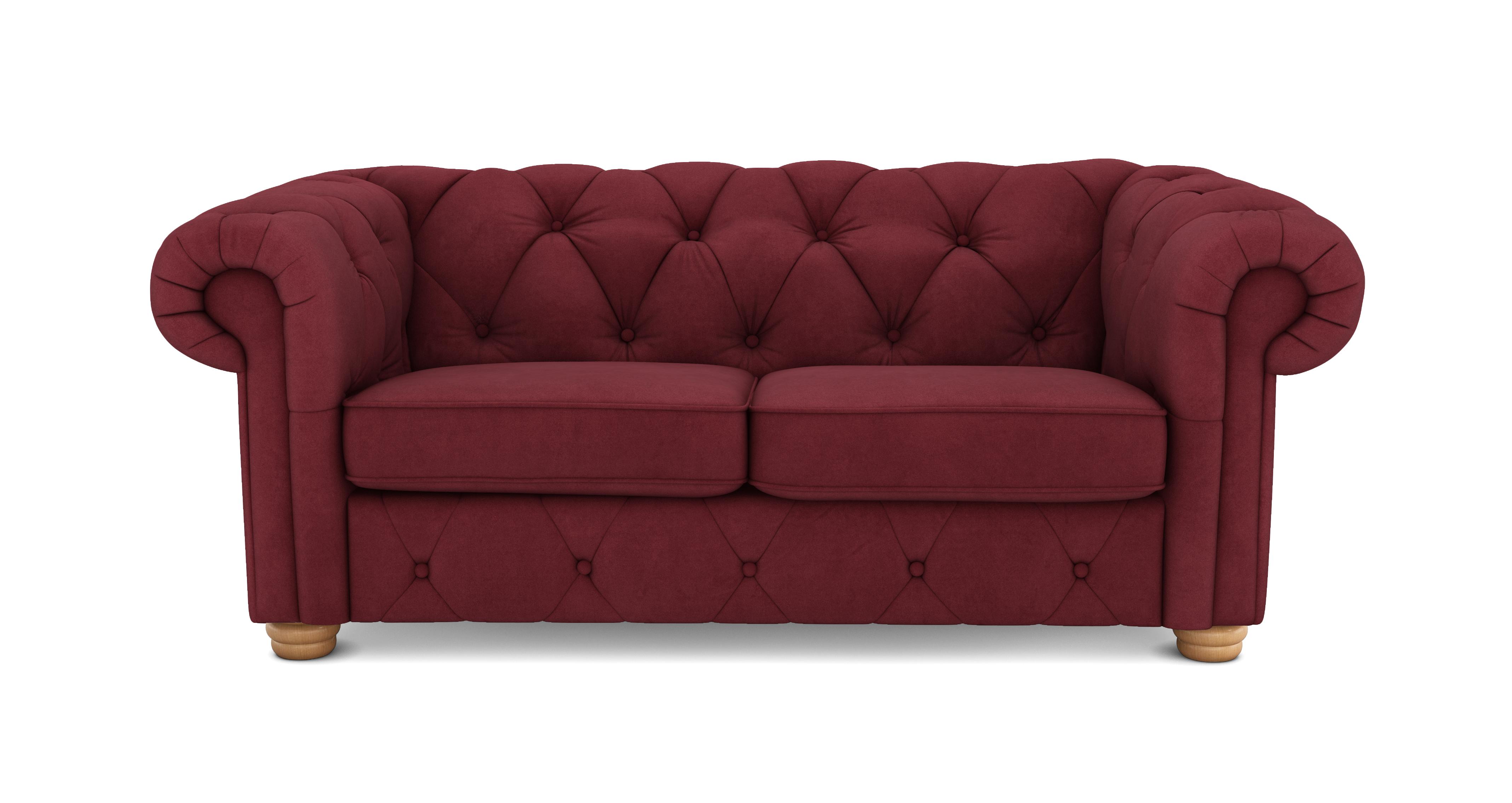 Velvet 2 Seater Sofa Bed
