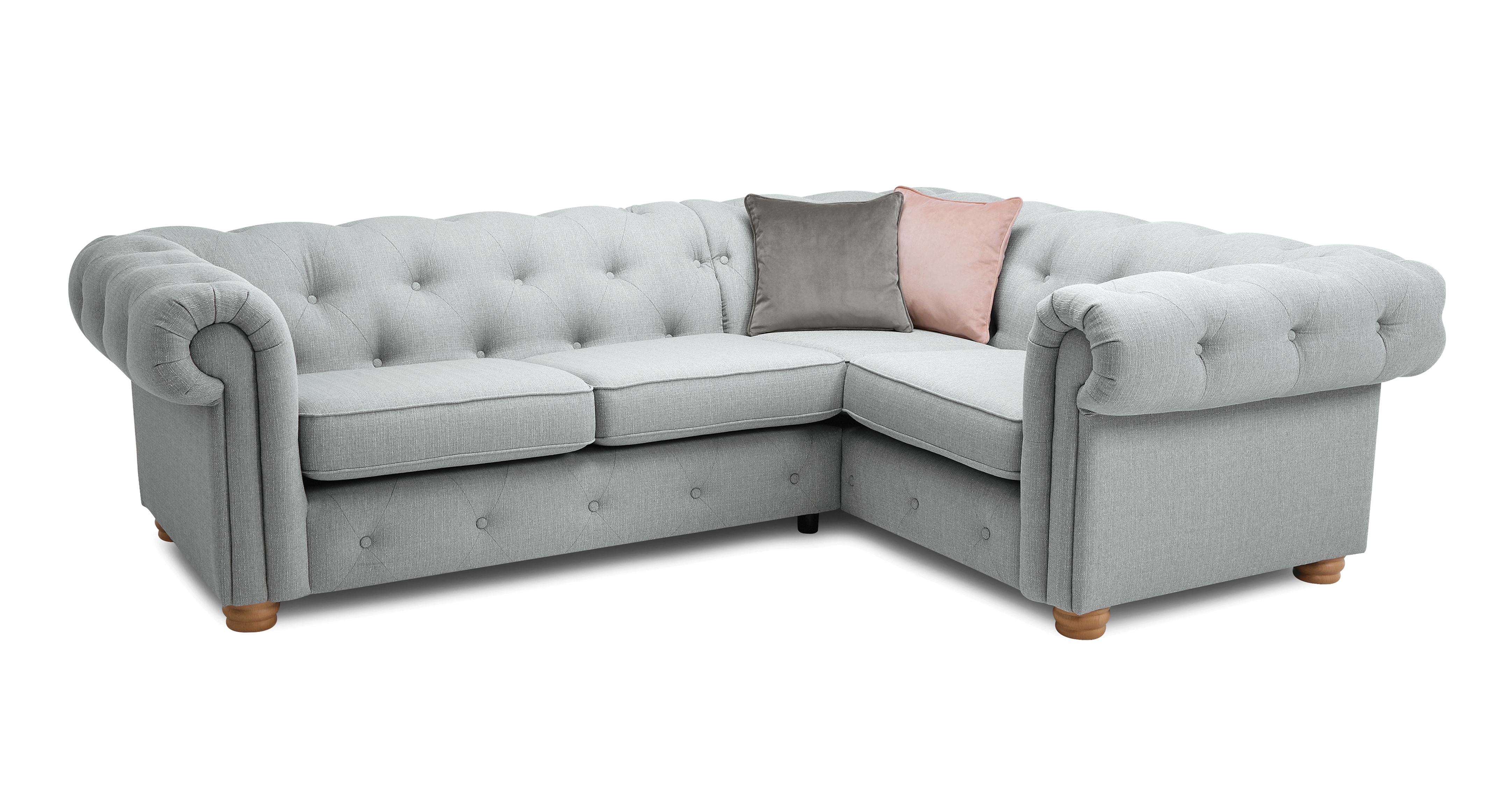 Dfs grey deals chaise sofa