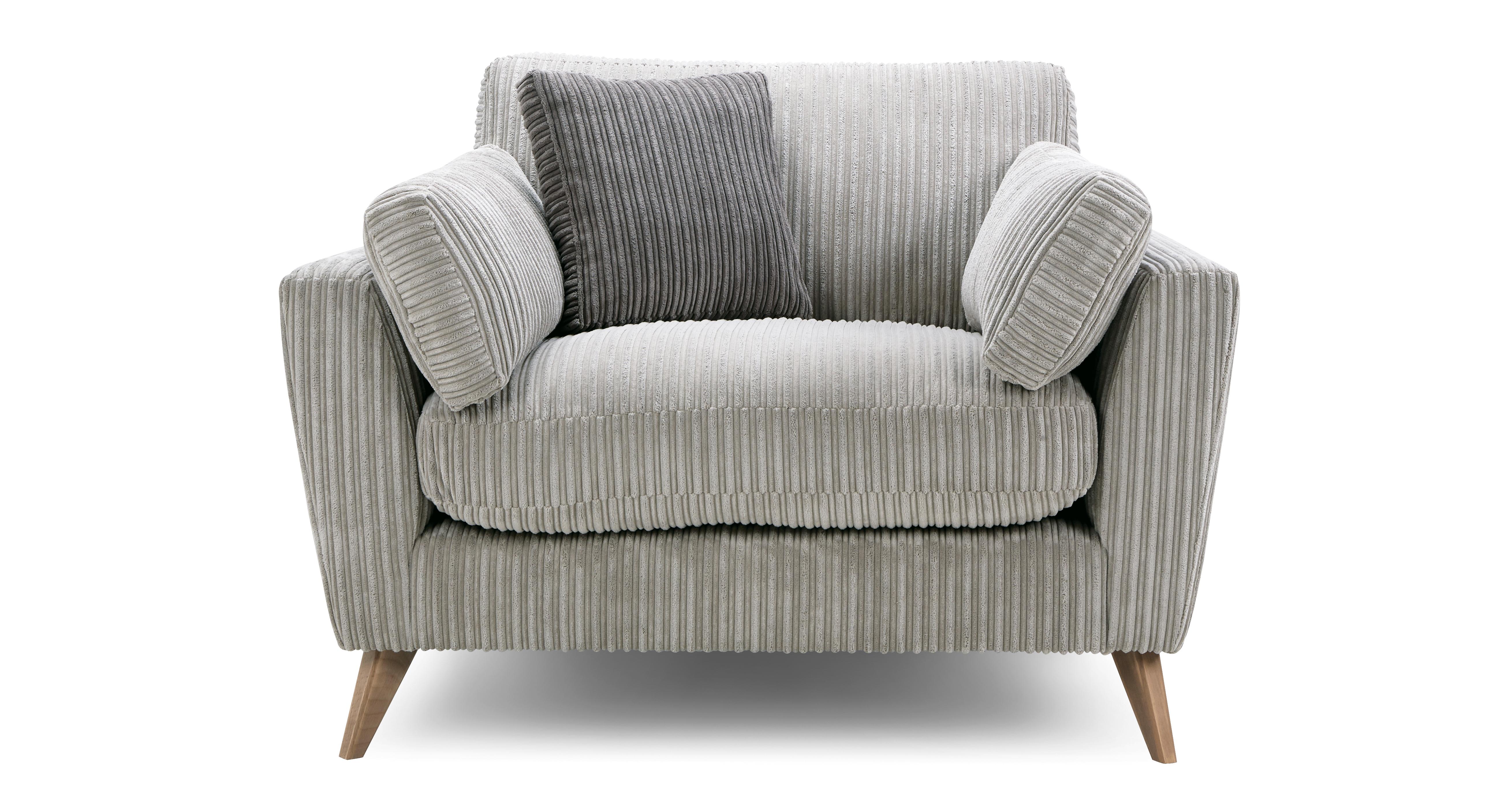 Dfs cuddle chair deals grey