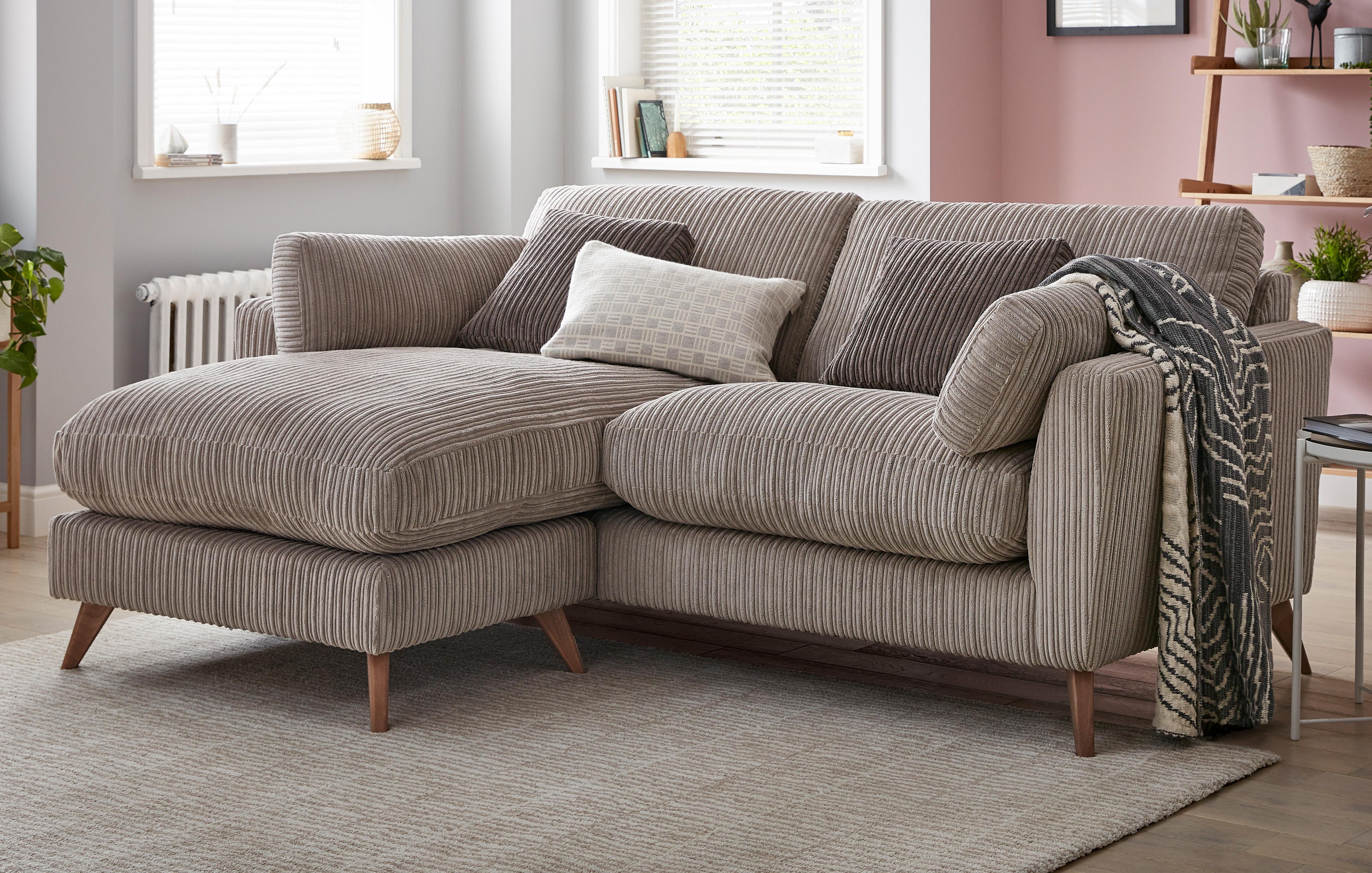 Dfs grey deals chaise sofa