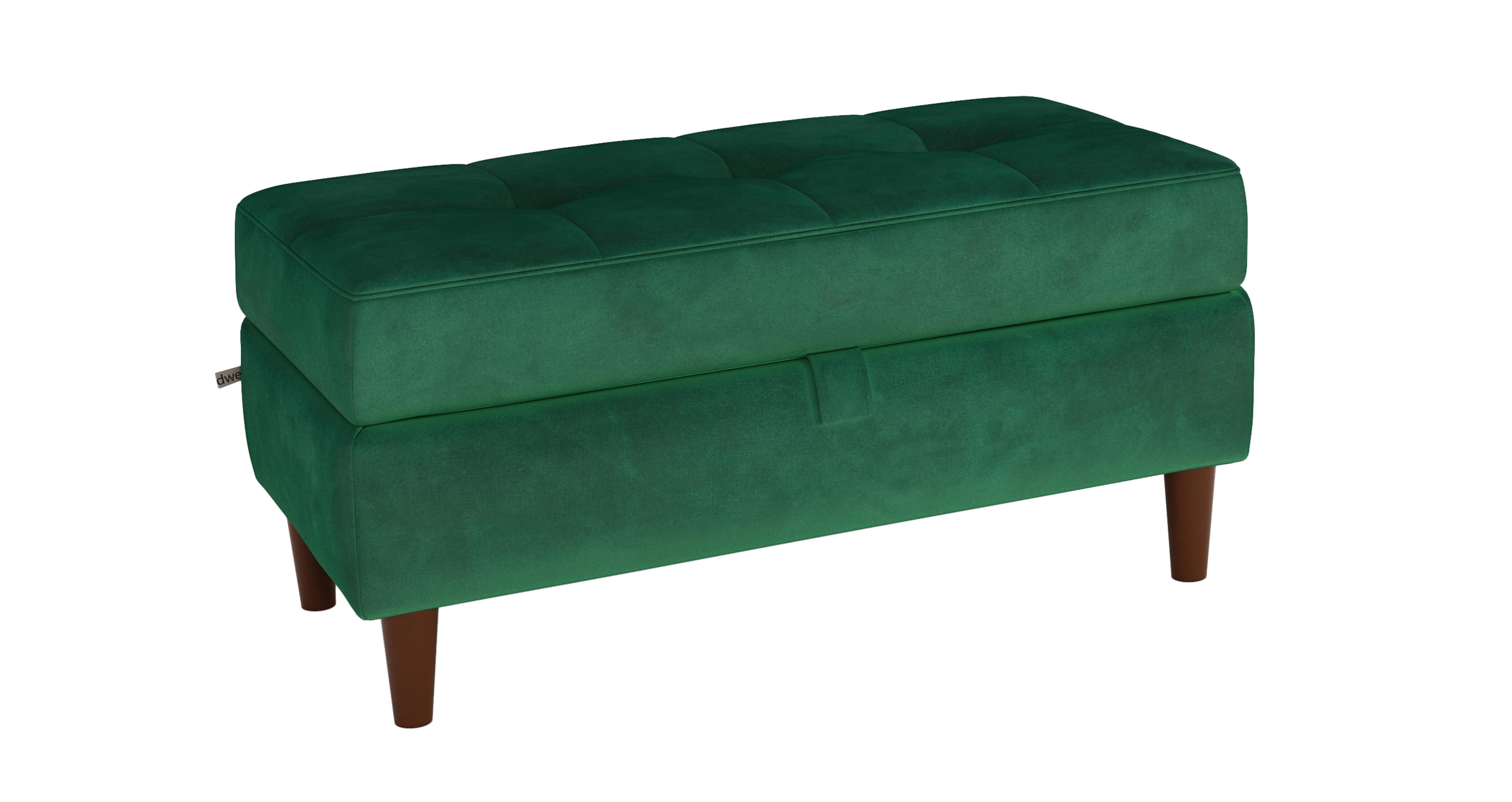 Forest green deals pouffe