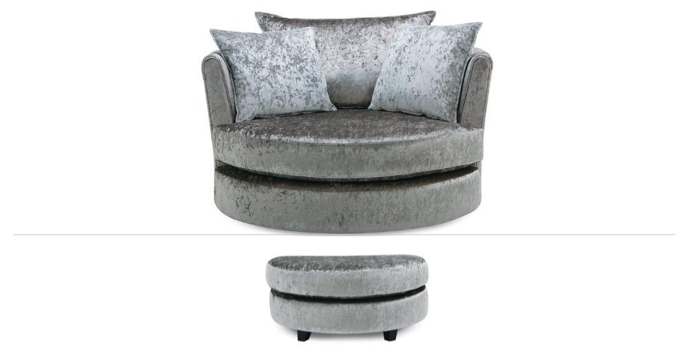Bethany Clearance Large Swivel Chair Stool