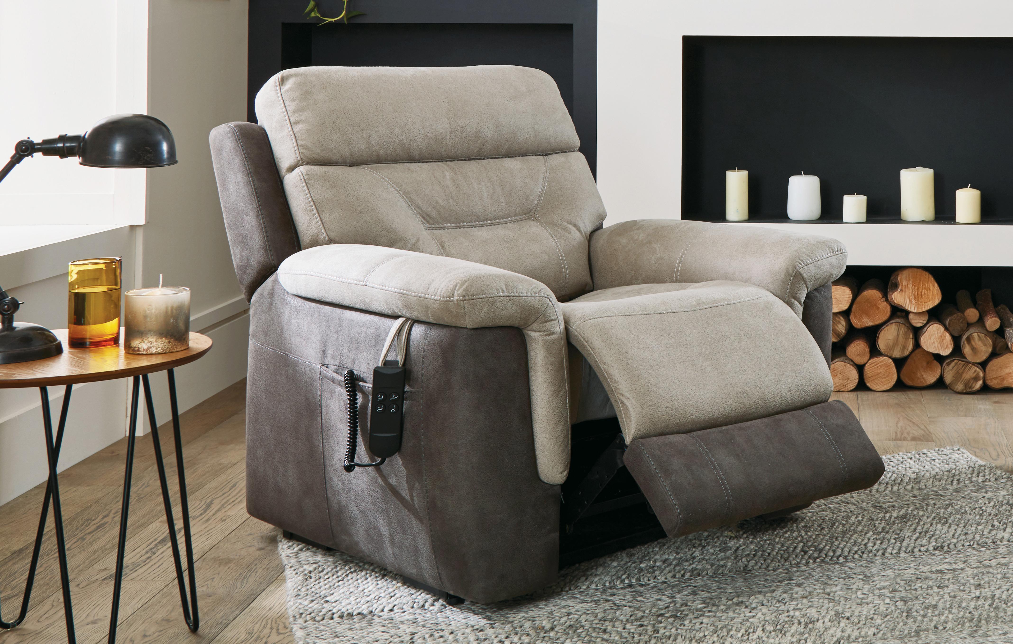 Electric recliner on sale chair dfs