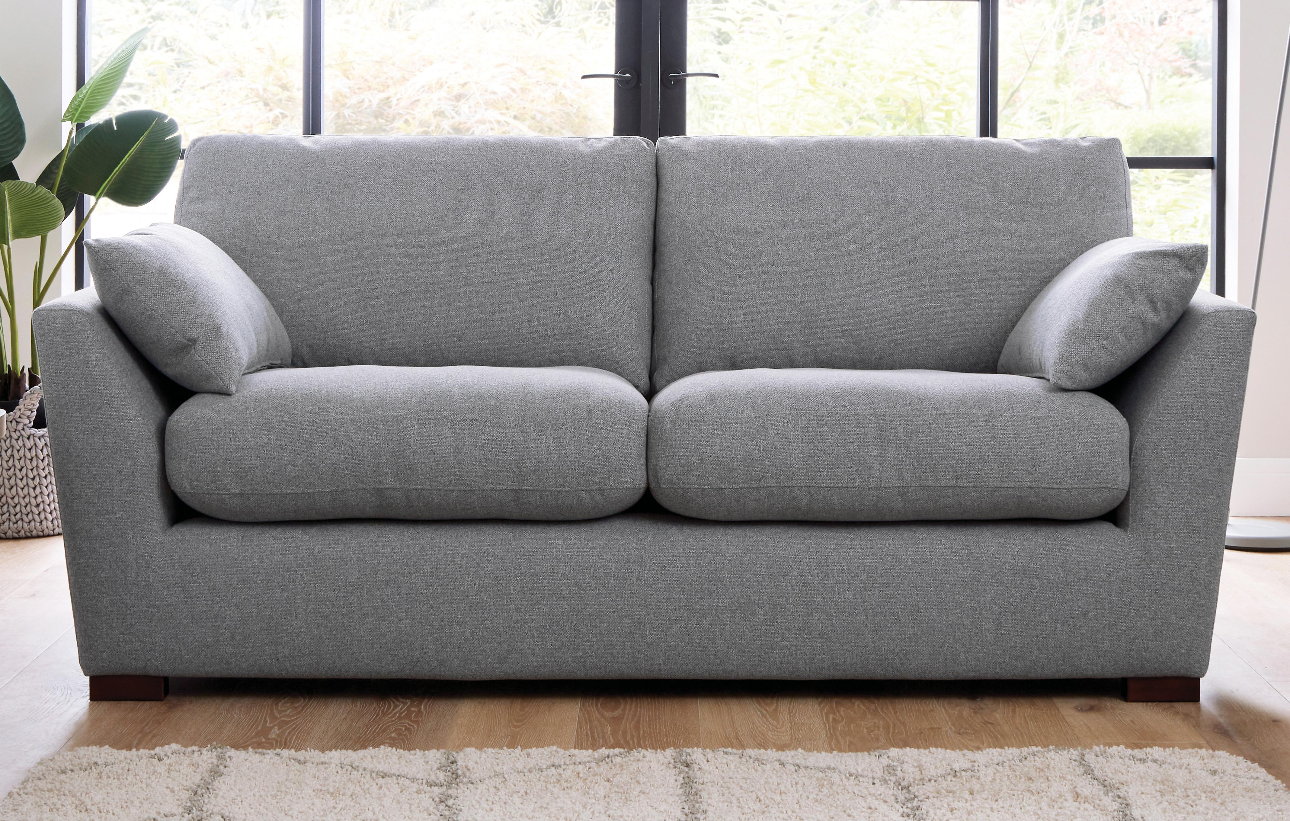 Dfs 3 seater fabric outlet sofa