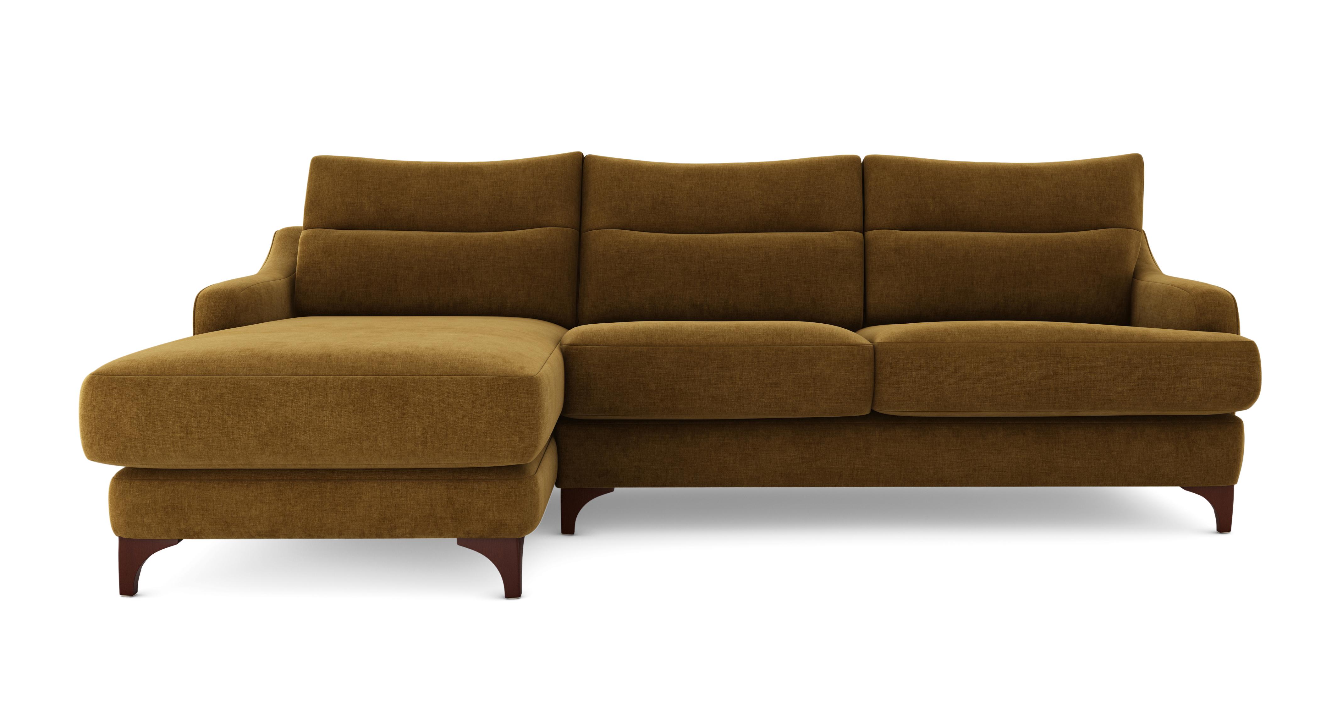 Left Hand Facing Large Chaise Sofa