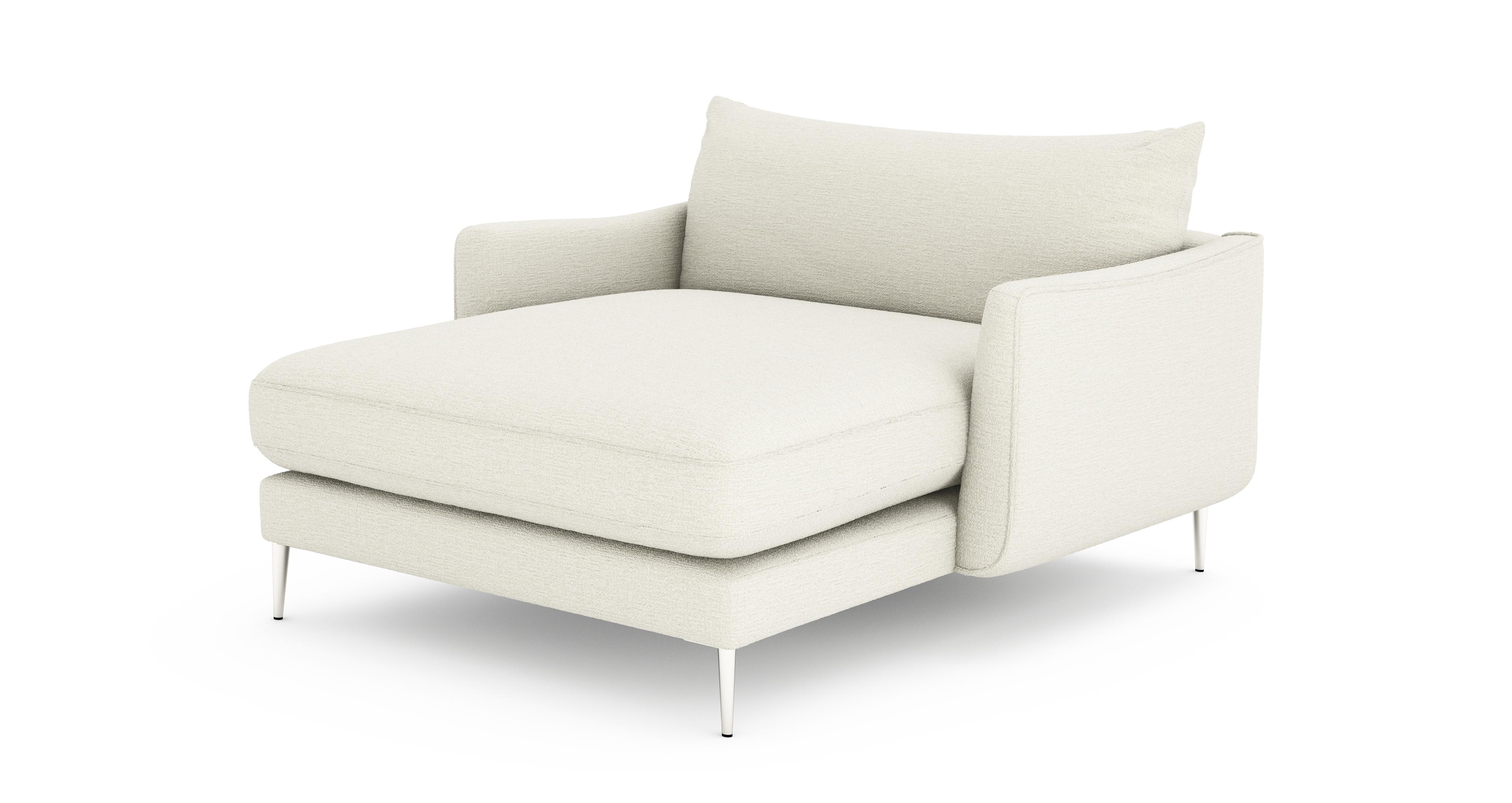 White snuggle chair hot sale