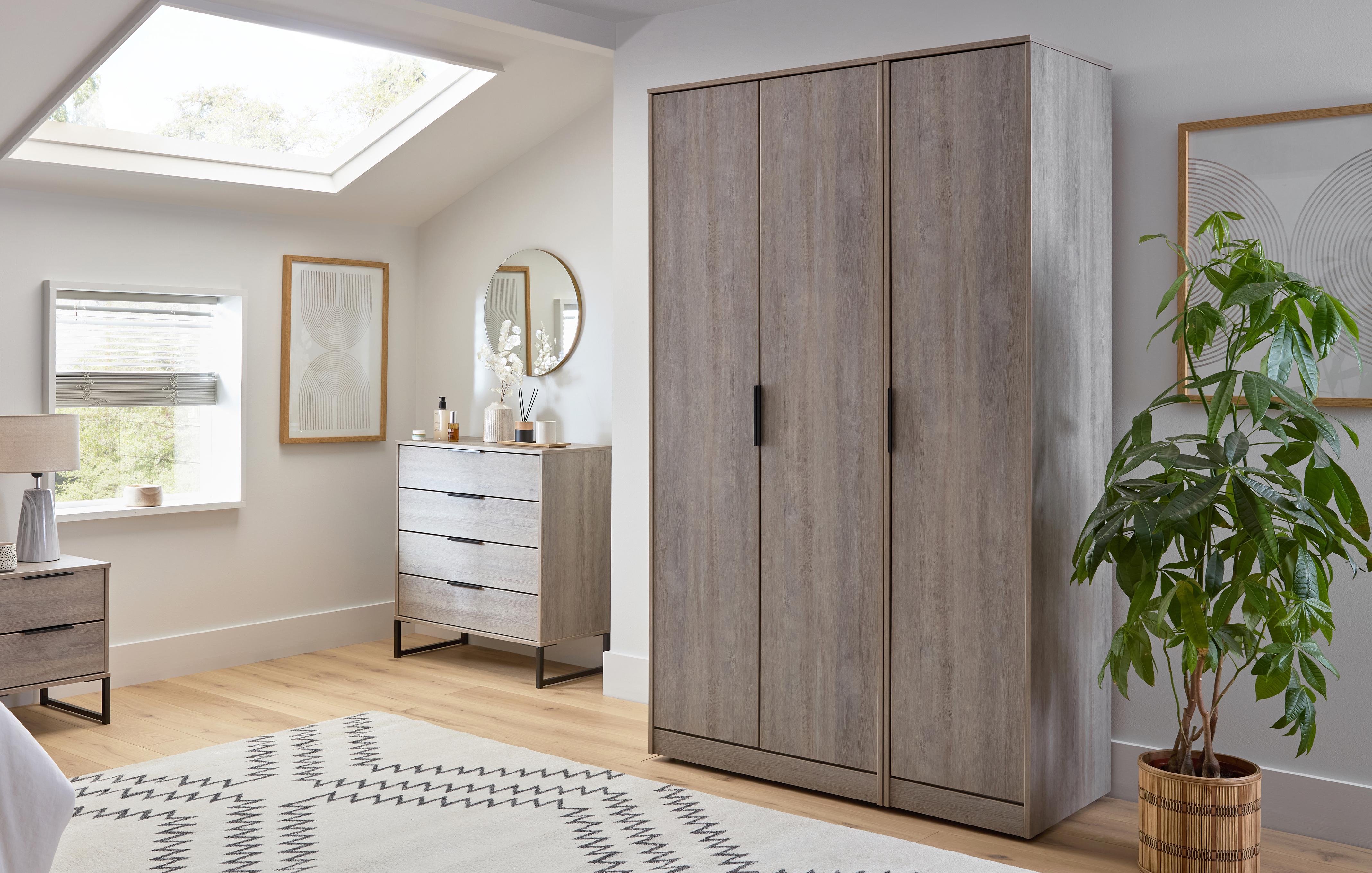 3 Door Wardrobe