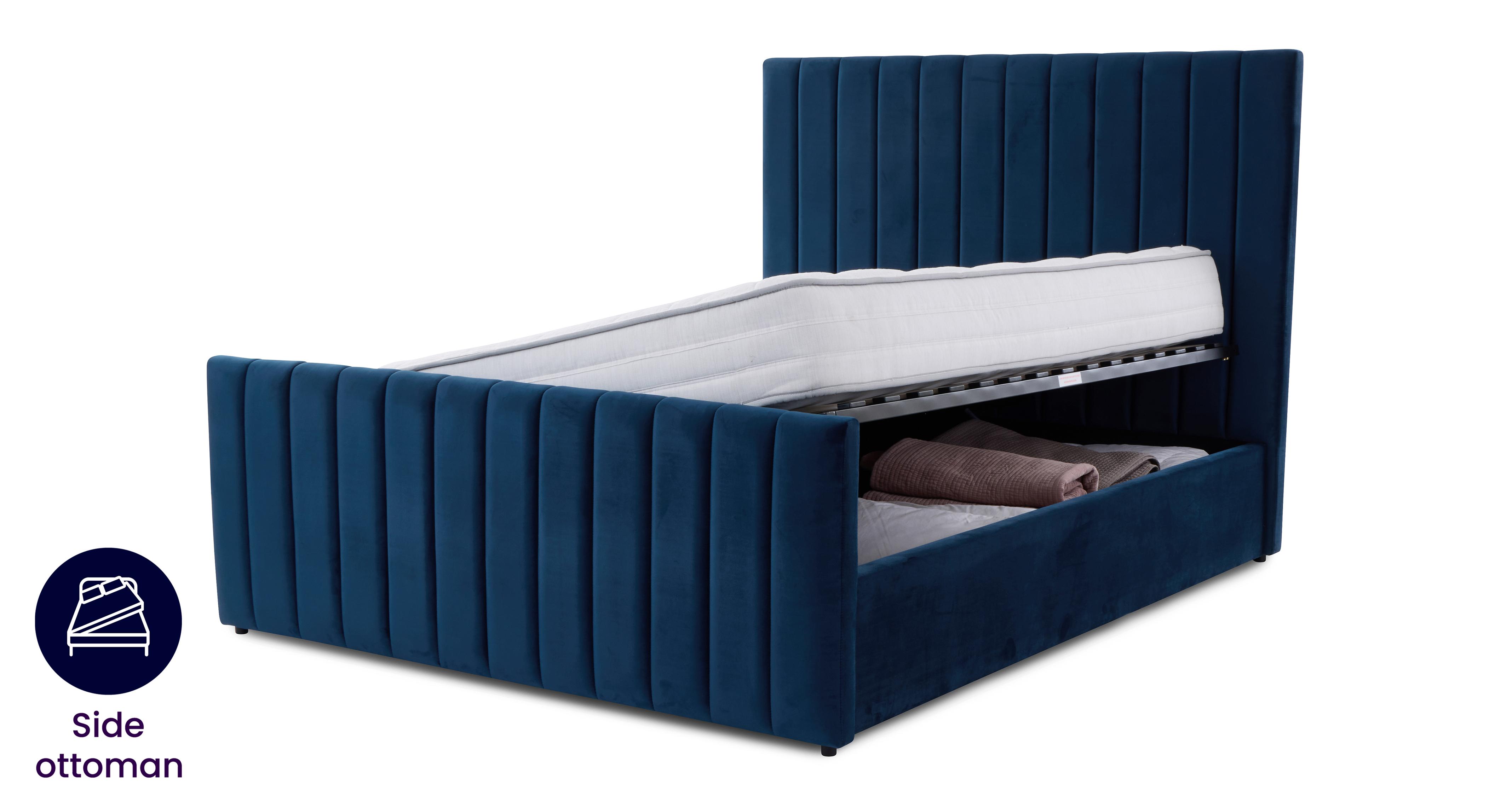 Bryony Side Ottoman Double Bedframe | DFS