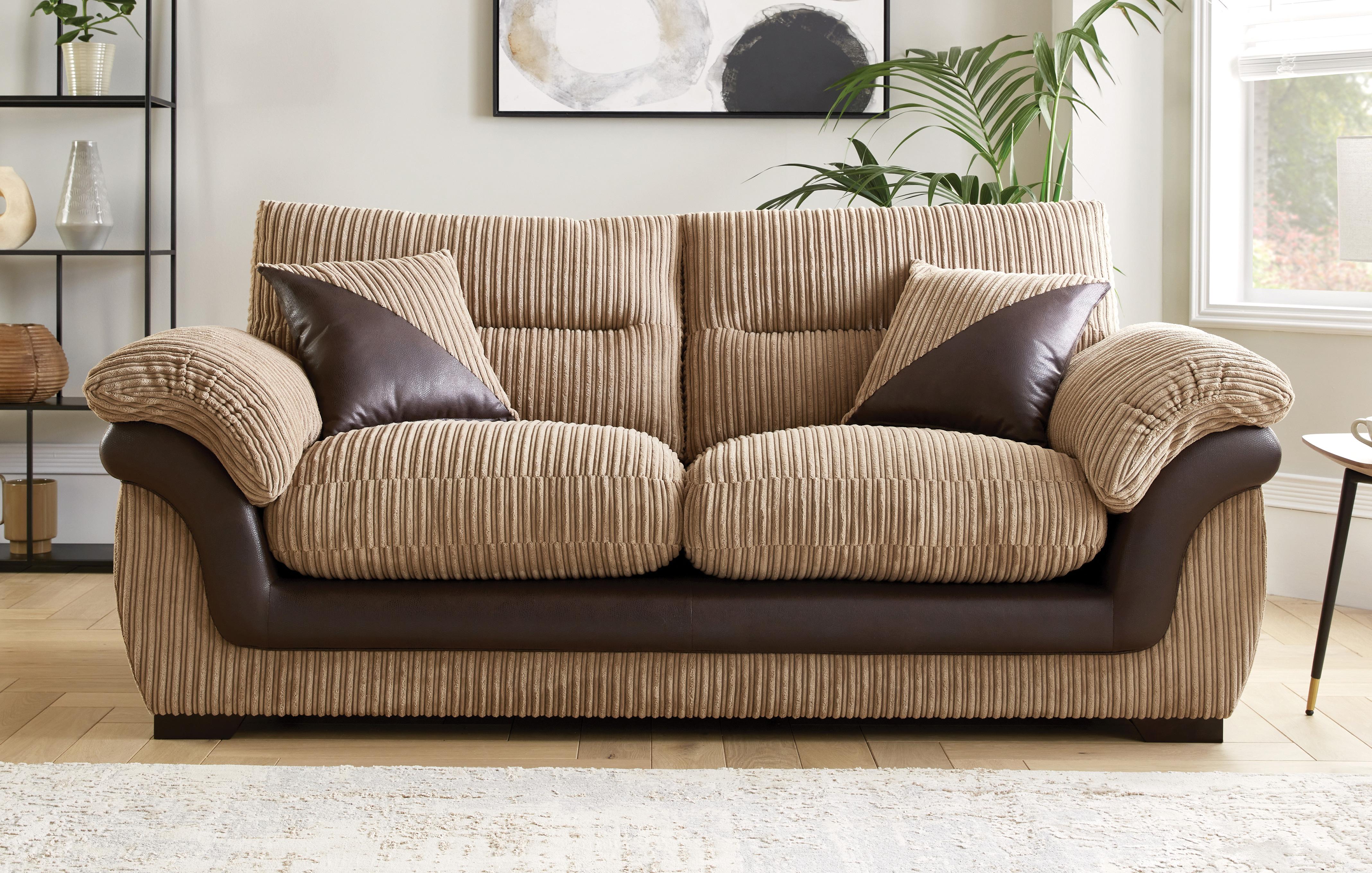 Dfs beige deals sofa