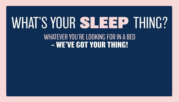 Whats your sleep thing