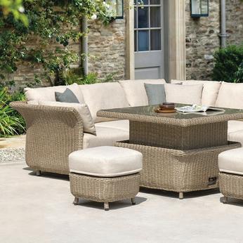 Naxos corner garden sofa set