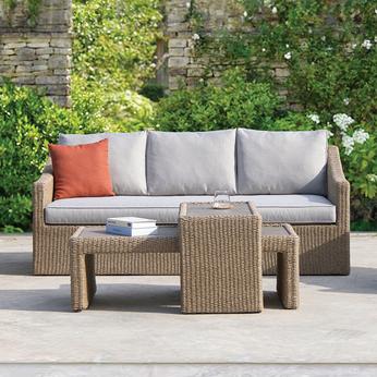 Naxos 3 seater garden sofa set