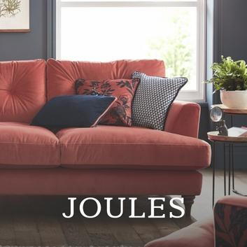 joules scatter cushions on patterdale sofa