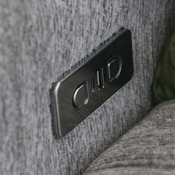 power recliner buttons and usb-c charging ports