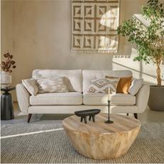 french connection boucle zinc sofa
