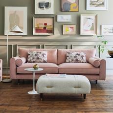 Ted Baker Highgate with matching boucle footstool